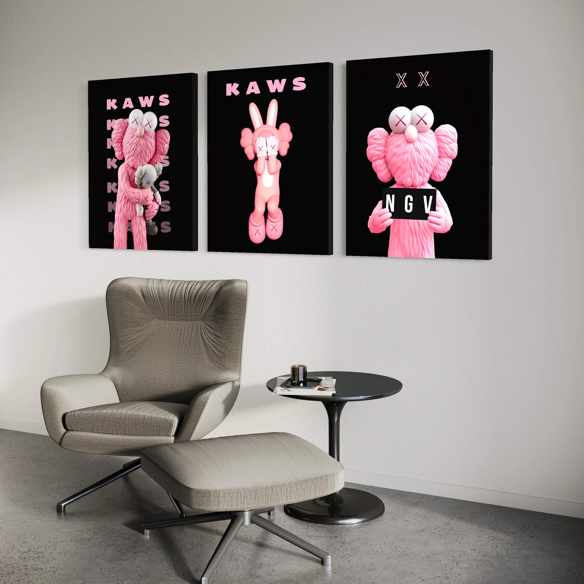 Kaws Holiday Canvas Print