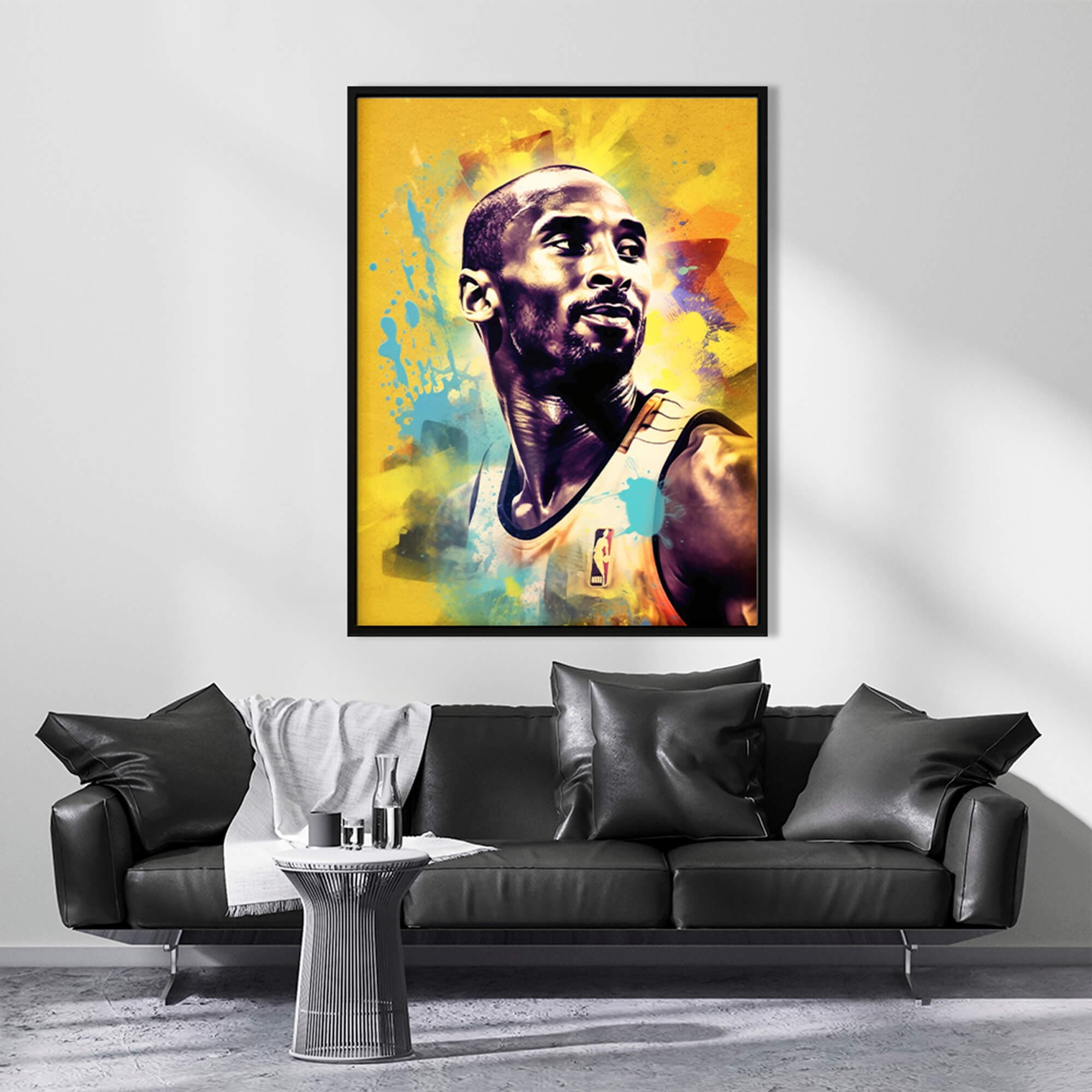 Art sur toile Kobe Bryant