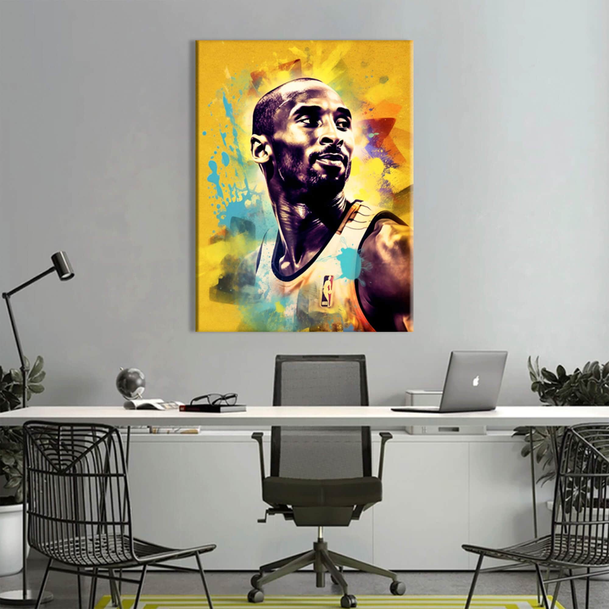 Art sur toile Kobe Bryant