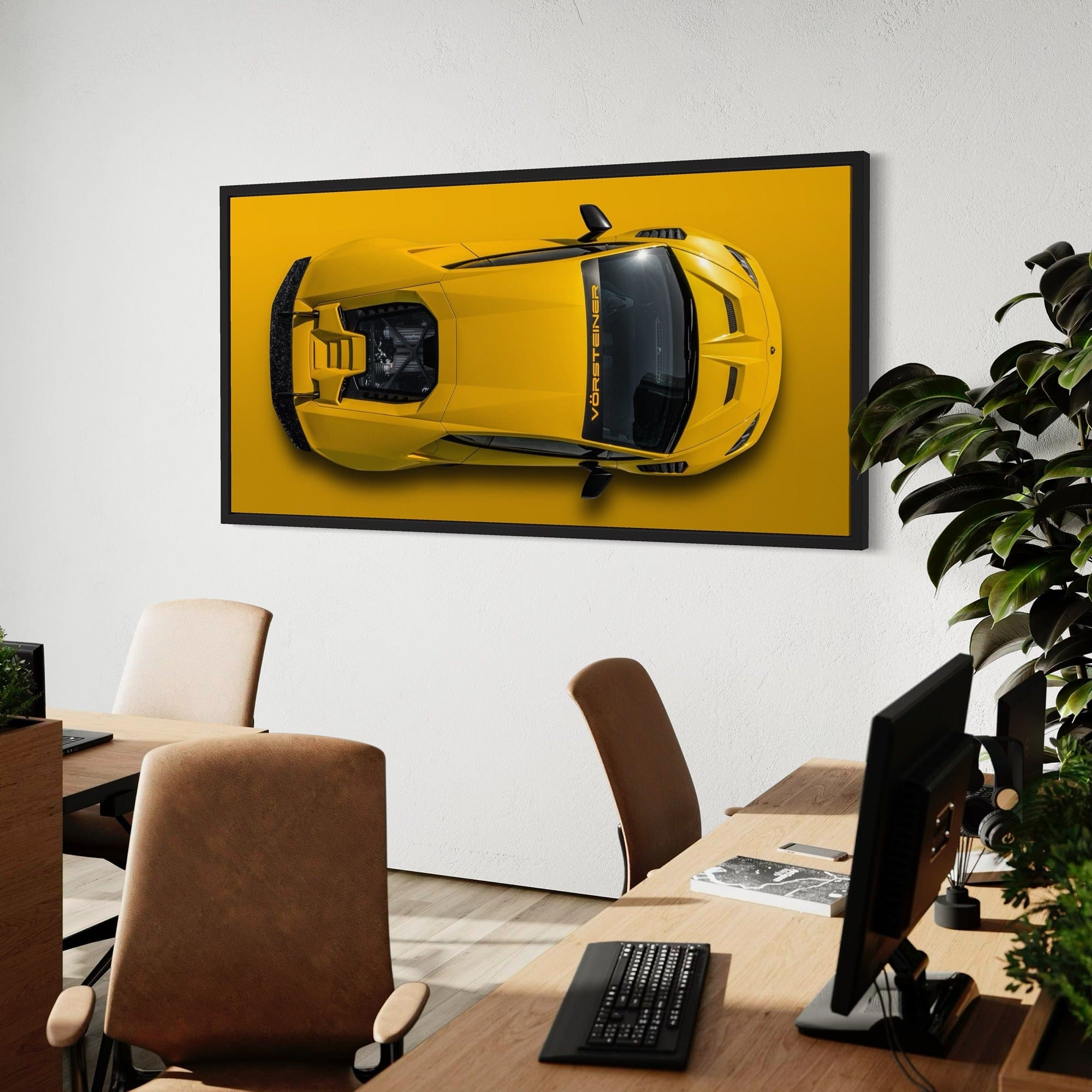 Lamborghini Huracan - sport car | Canvas Wall Art Print