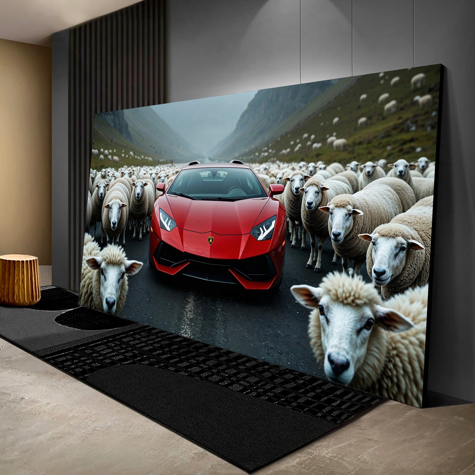 Lamborghini Aventador Red - Sheep Whisperer
