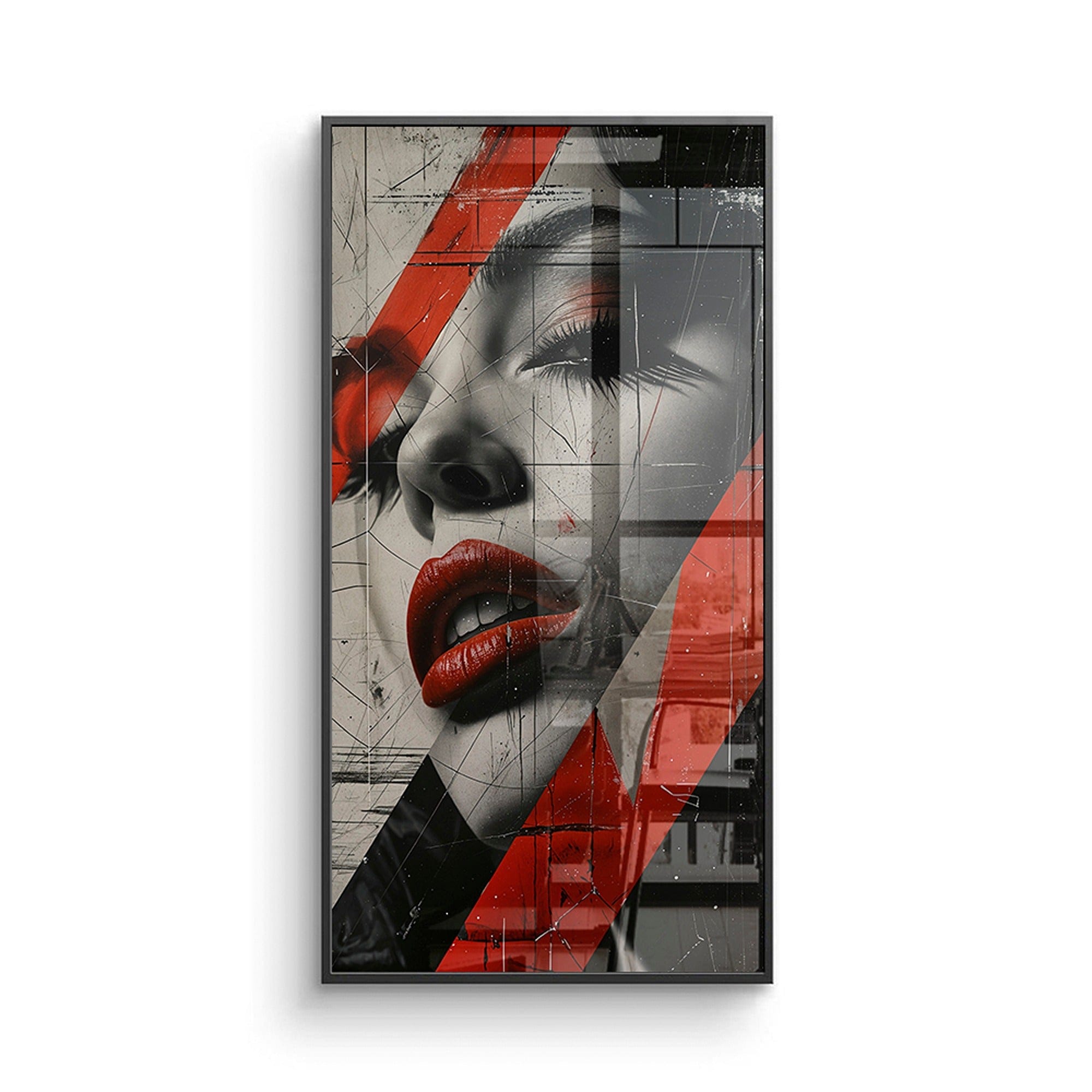 Lips Like Fire Canvas