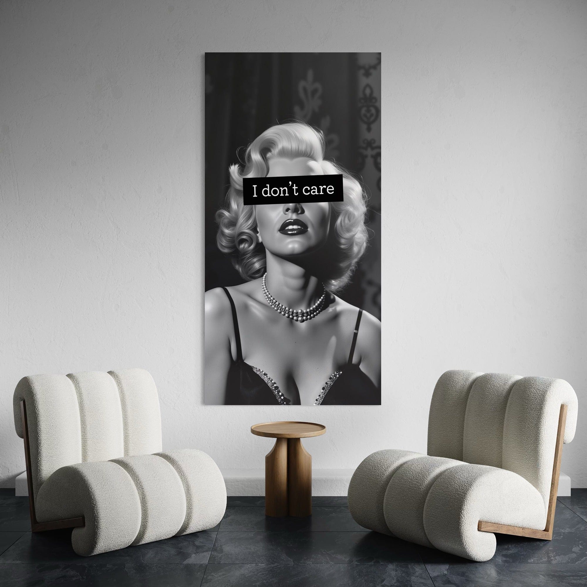 Marilyn Don’t Care Canvas