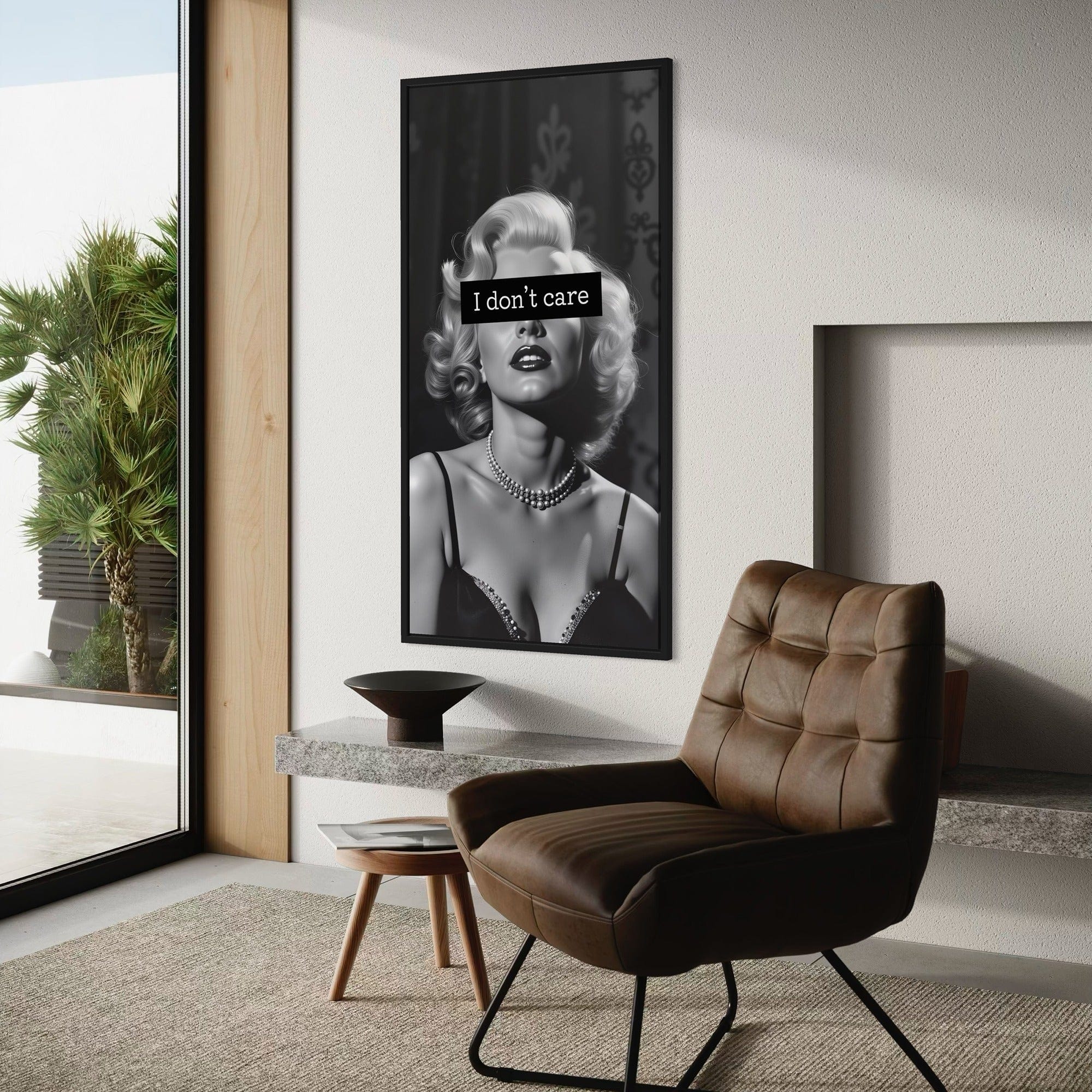 Marilyn Don’t Care Canvas
