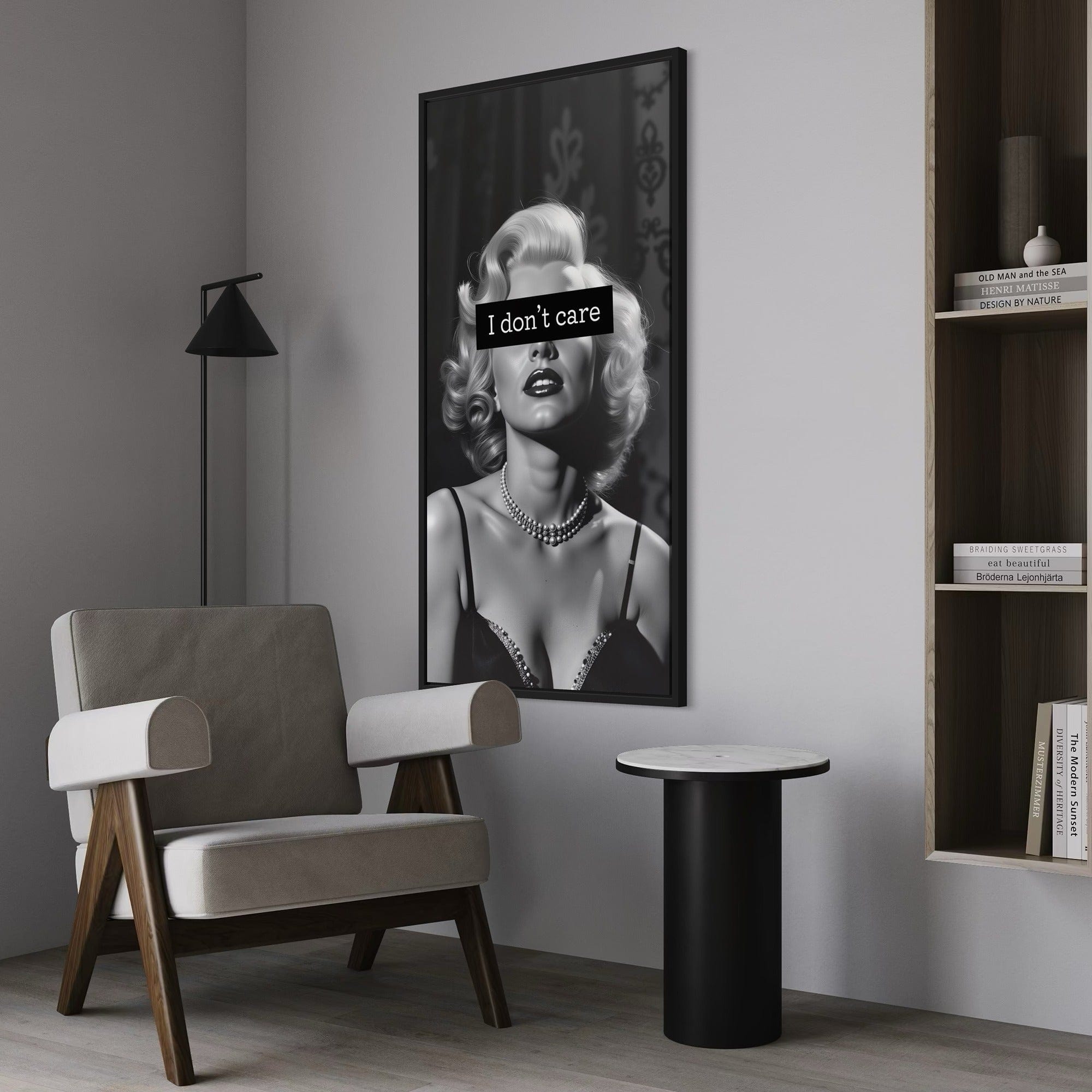 Marilyn Don’t Care Canvas
