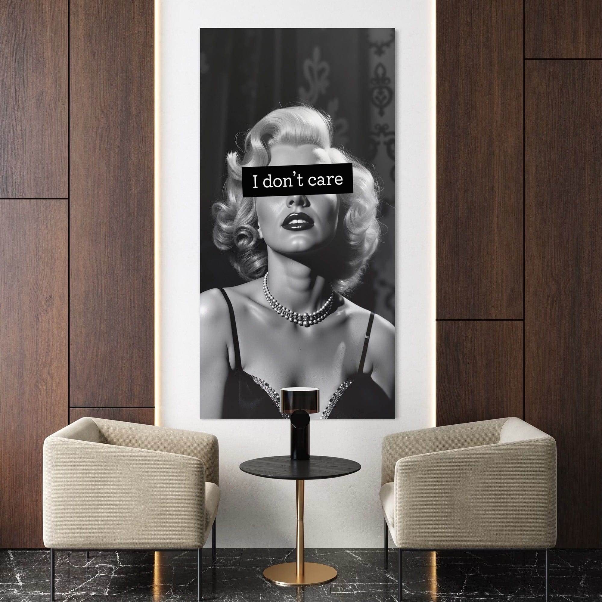 Marilyn Don’t Care Canvas