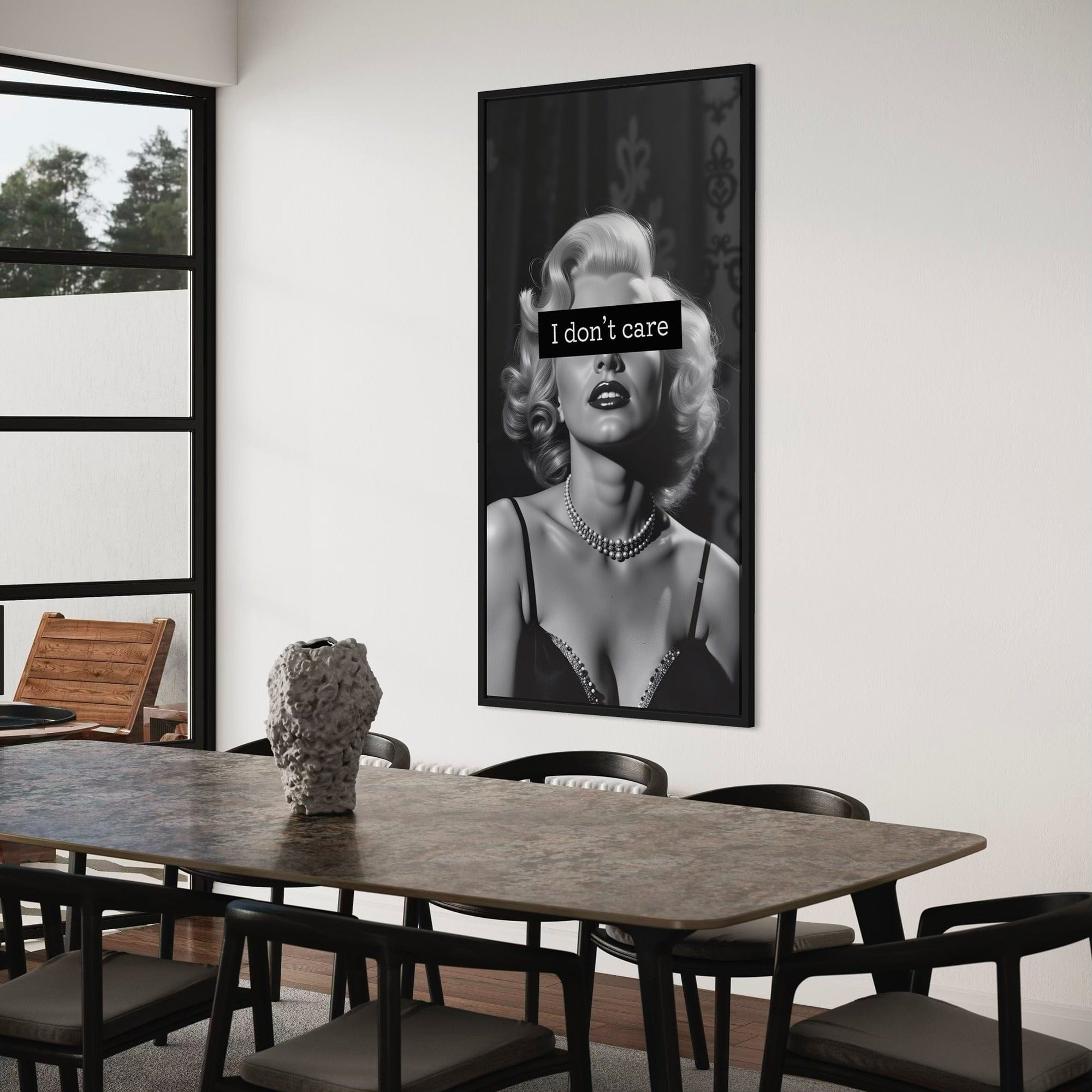 Marilyn Don’t Care Canvas
