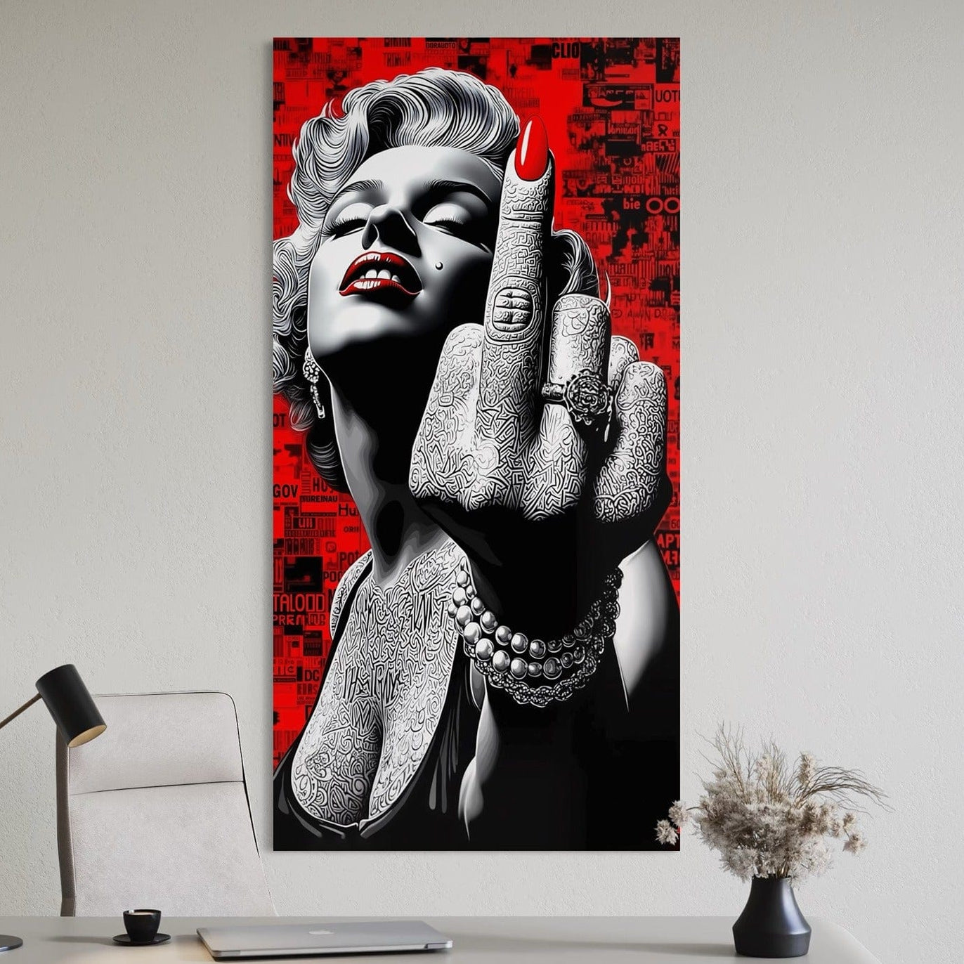 Marilyn Monroe – No Apologies Canvas Wall Art