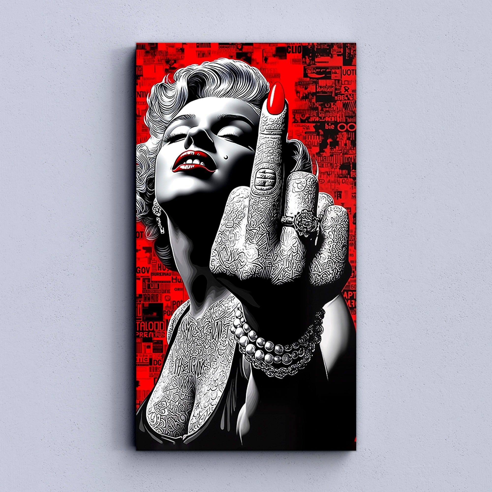 Marilyn Monroe – No Apologies Canvas Wall Art