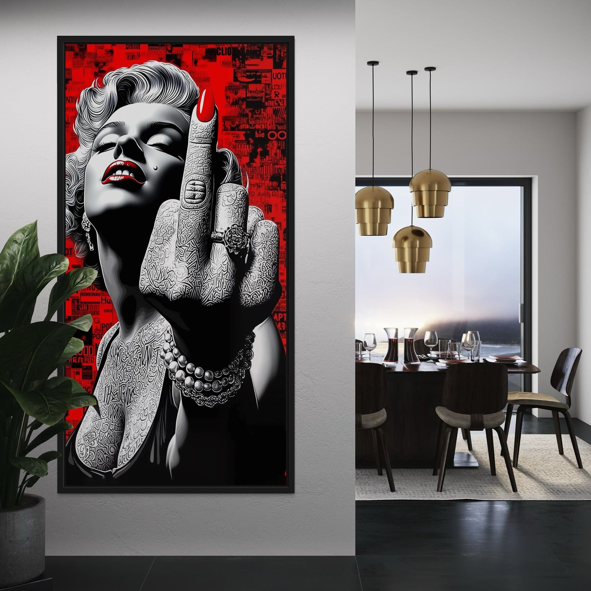 Marilyn Monroe – No Apologies Canvas Wall Art