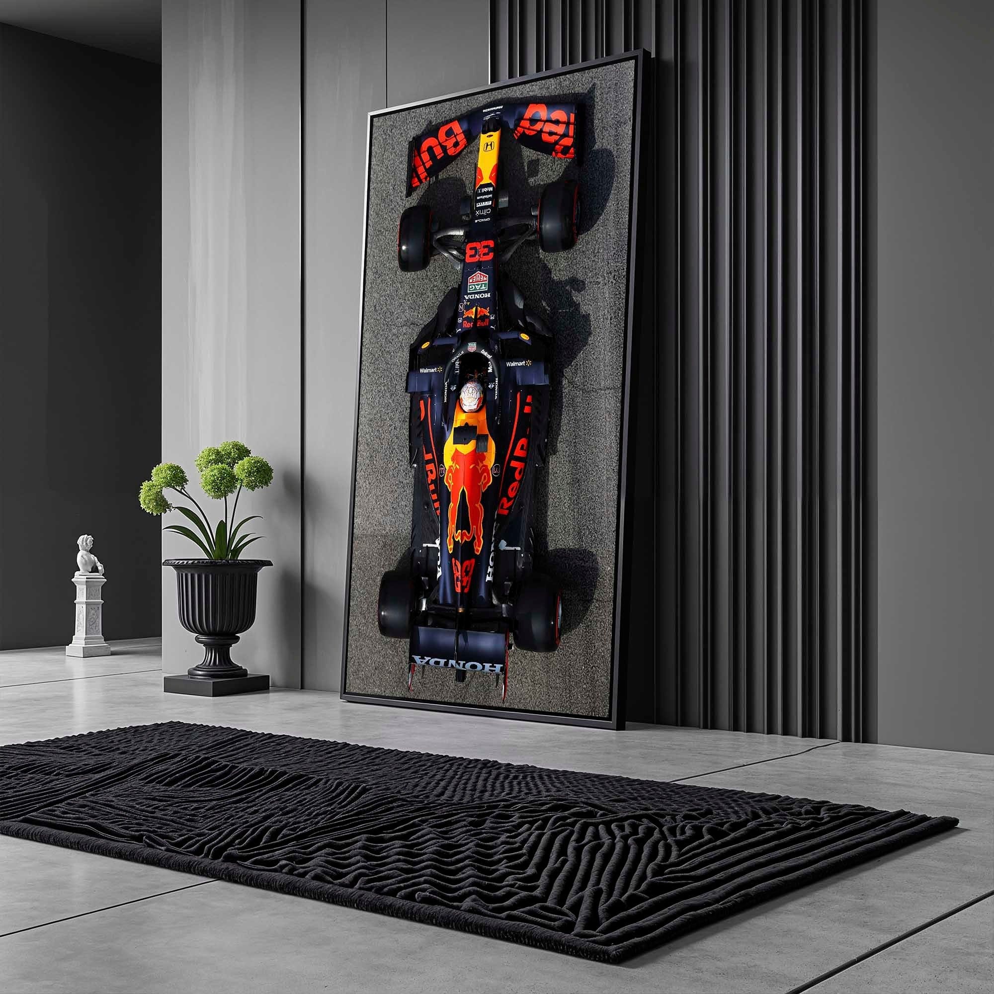 Max Verstappen Red Bull Racing F1 - car wall Art