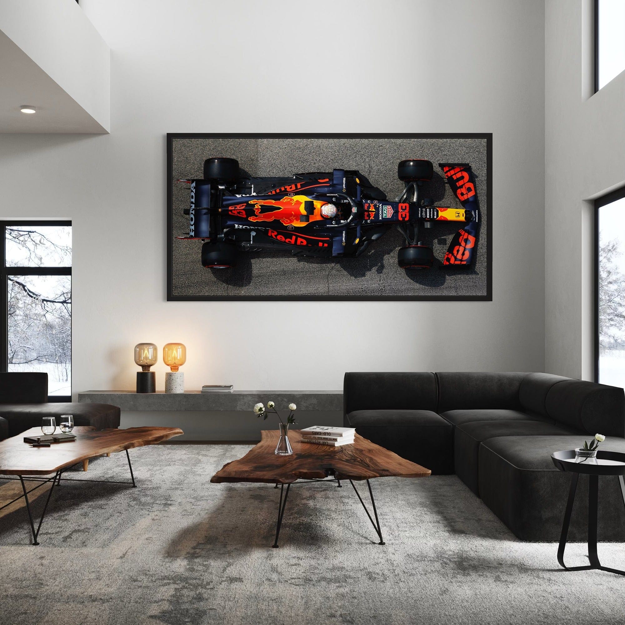 Max Verstappen Red Bull Racing F1 - car wall Art