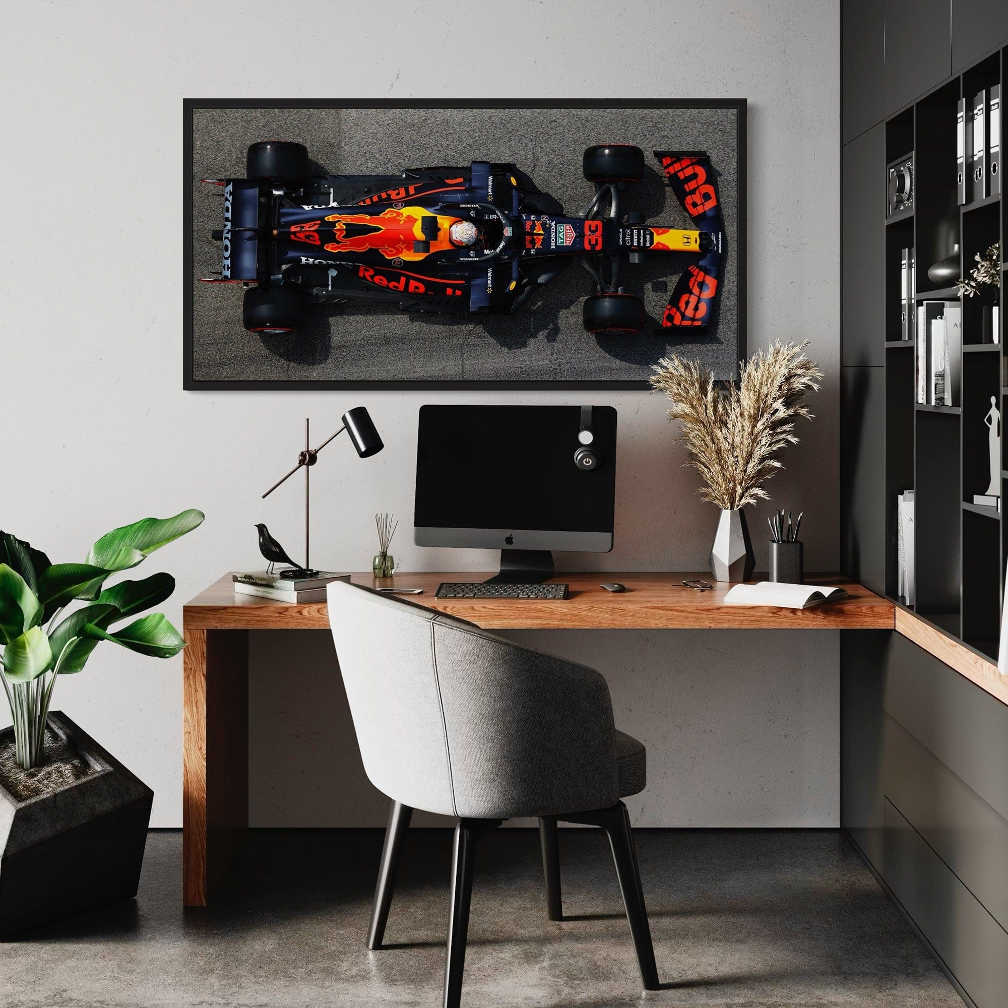 Max Verstappen Red Bull Racing F1 - car wall Art