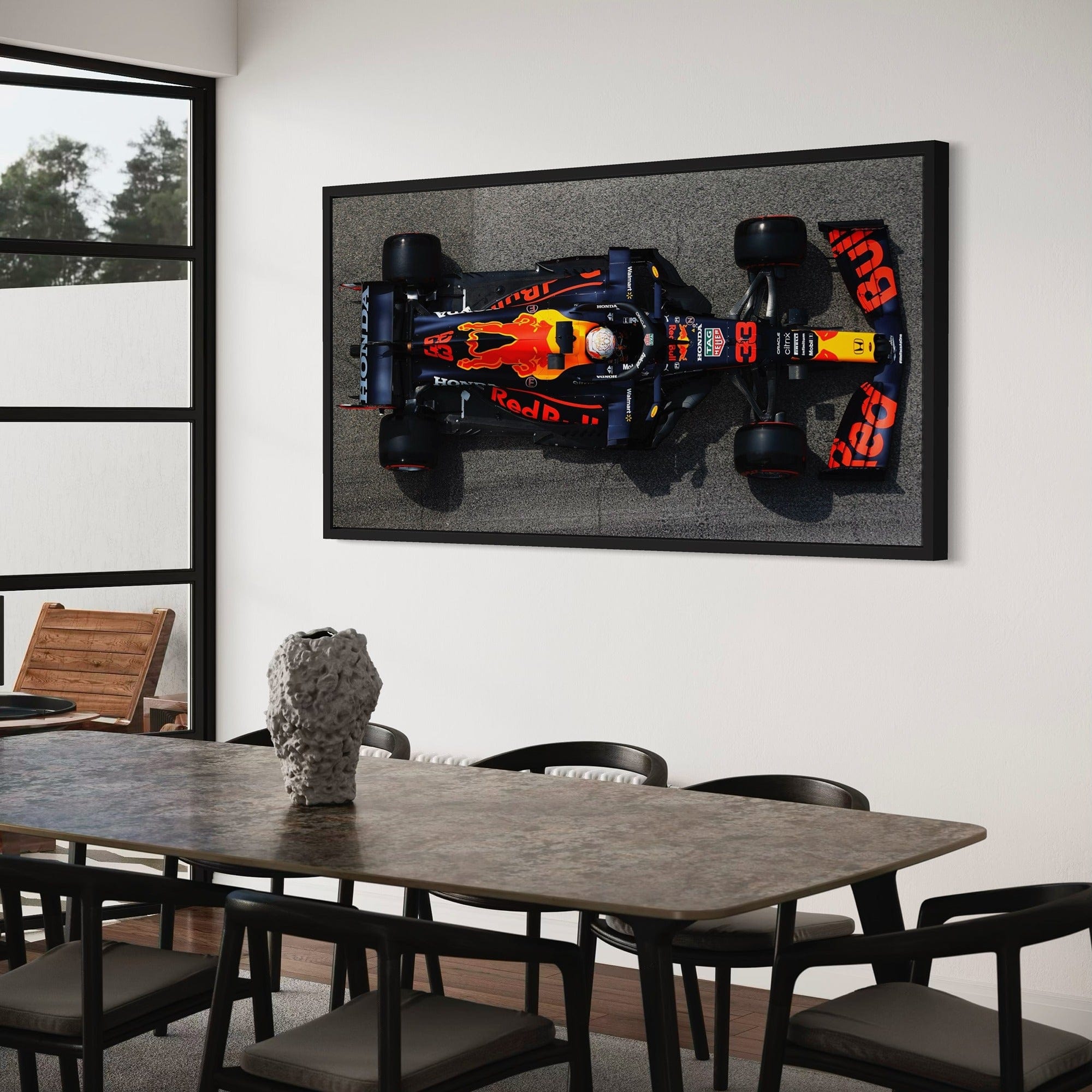 Max Verstappen Red Bull Racing F1 - car wall Art