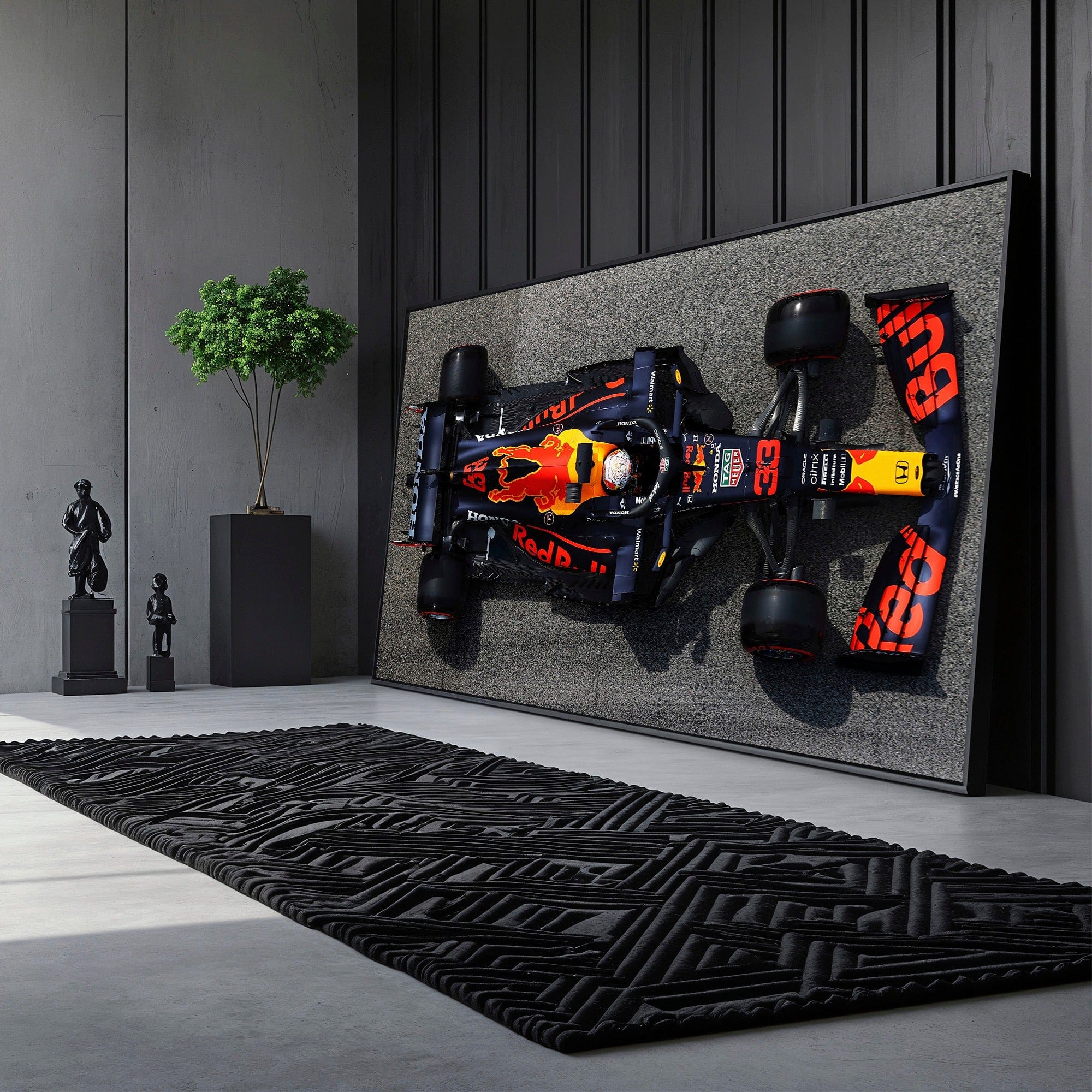 Max Verstappen Red Bull Racing F1 - car wall Art