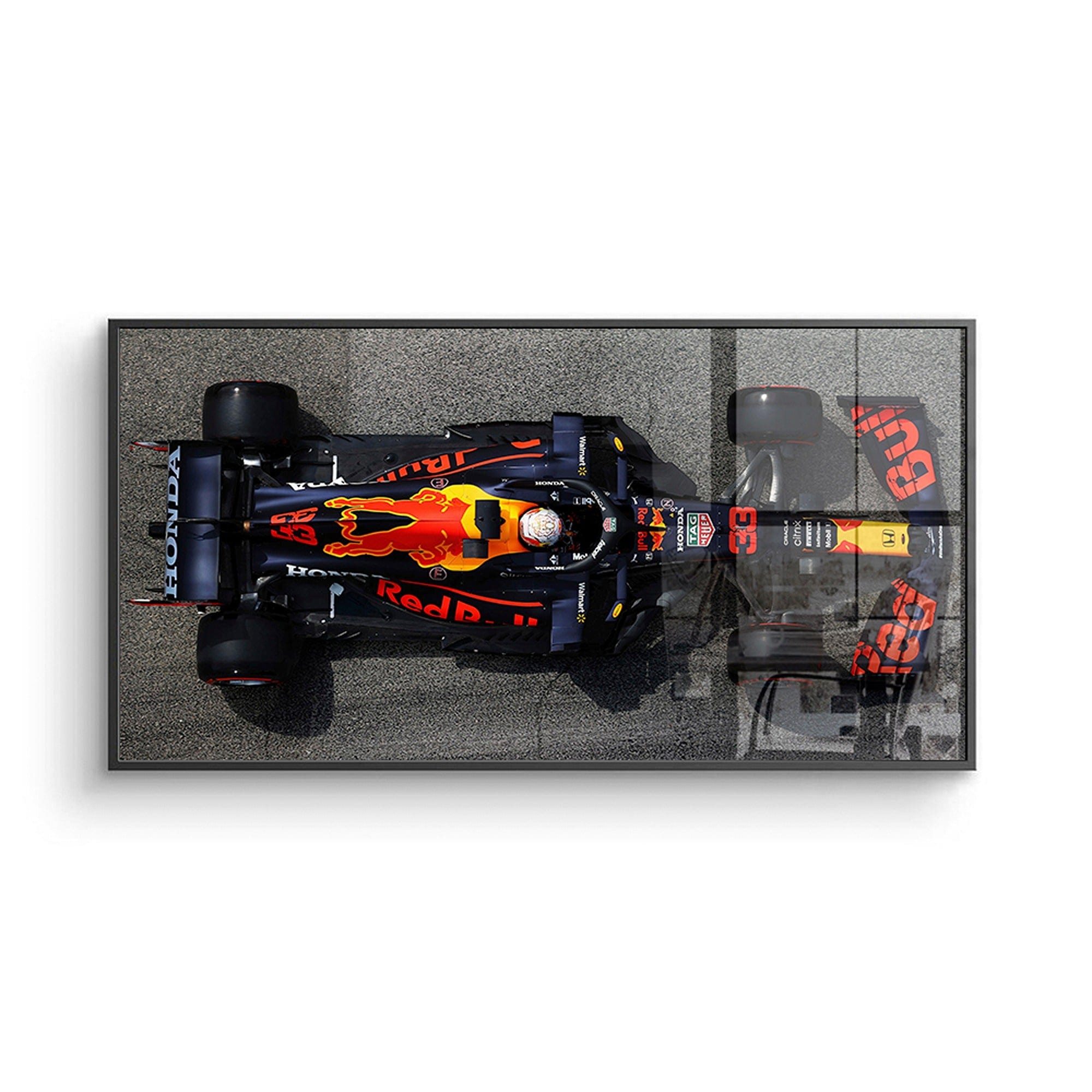 Max Verstappen Red Bull Racing F1 - car wall Art