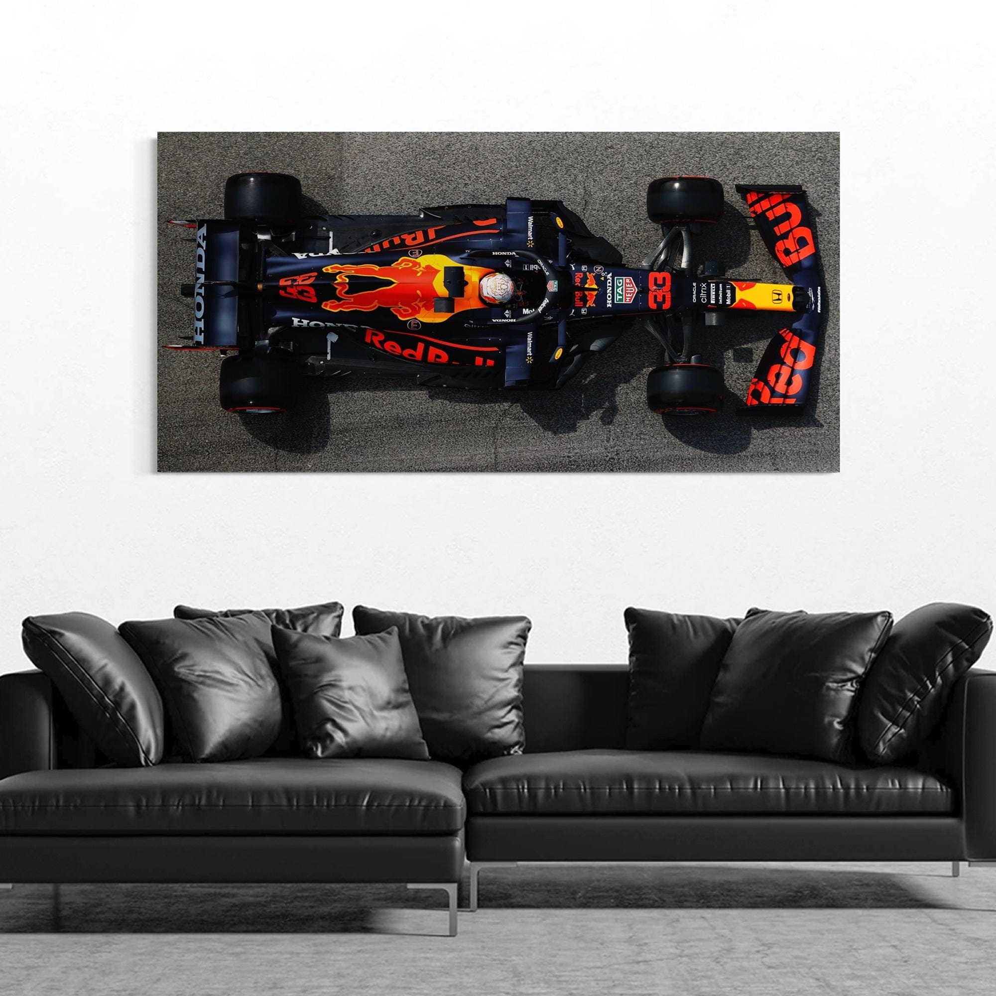 Max Verstappen Red Bull Racing F1 - car wall Art