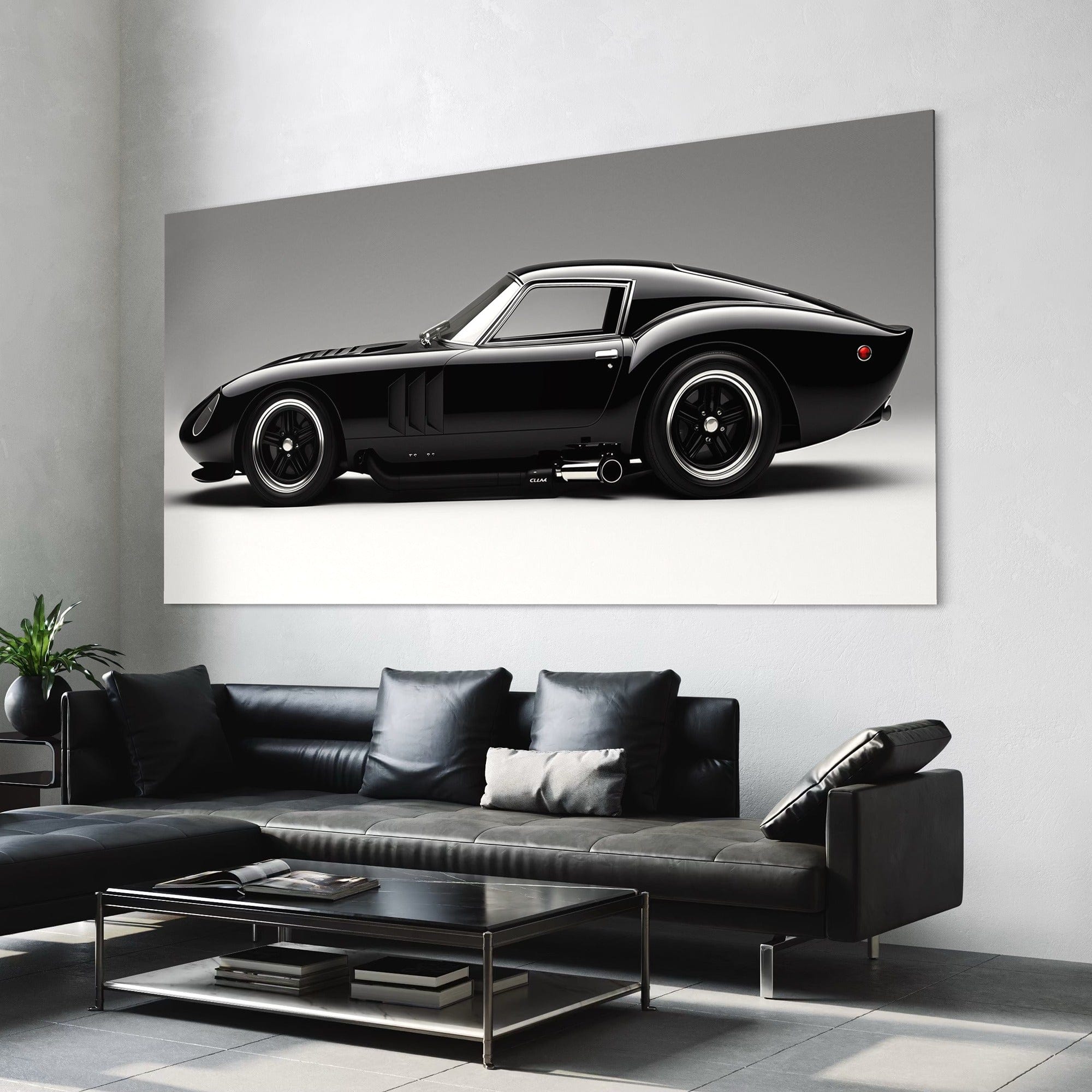 Monochrome Muscle Car