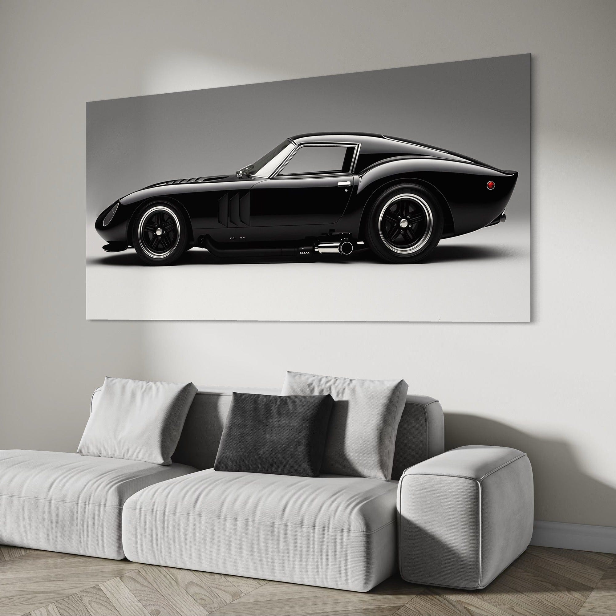 Monochrome Muscle Car