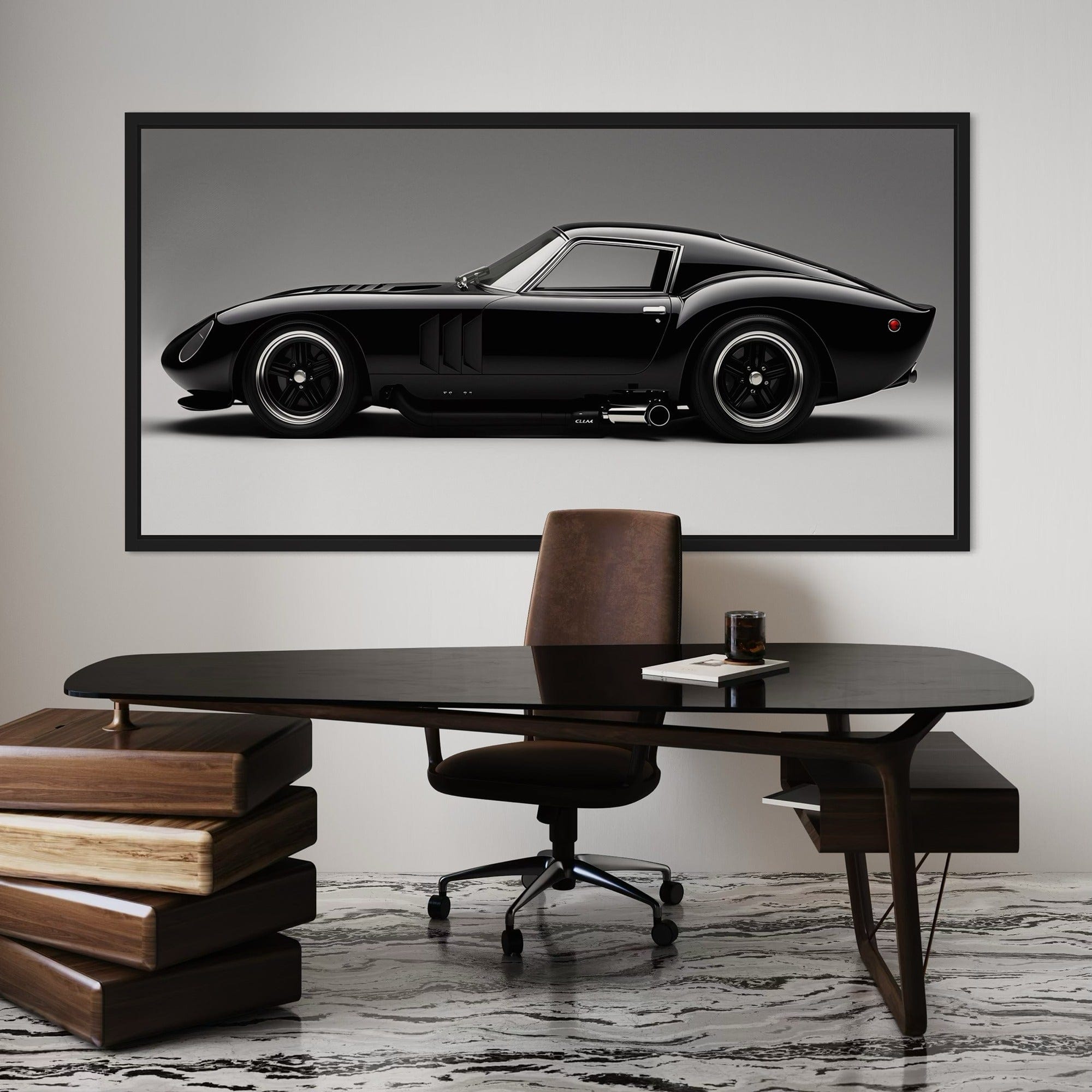 Monochrome Muscle Car