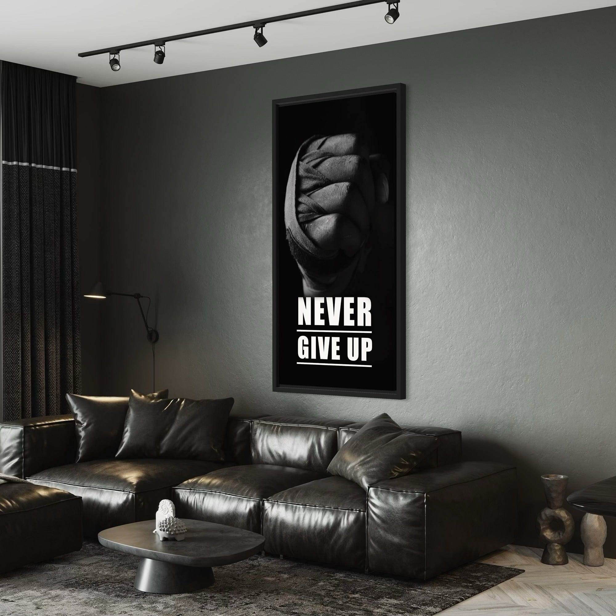 NEVER GIVE UP