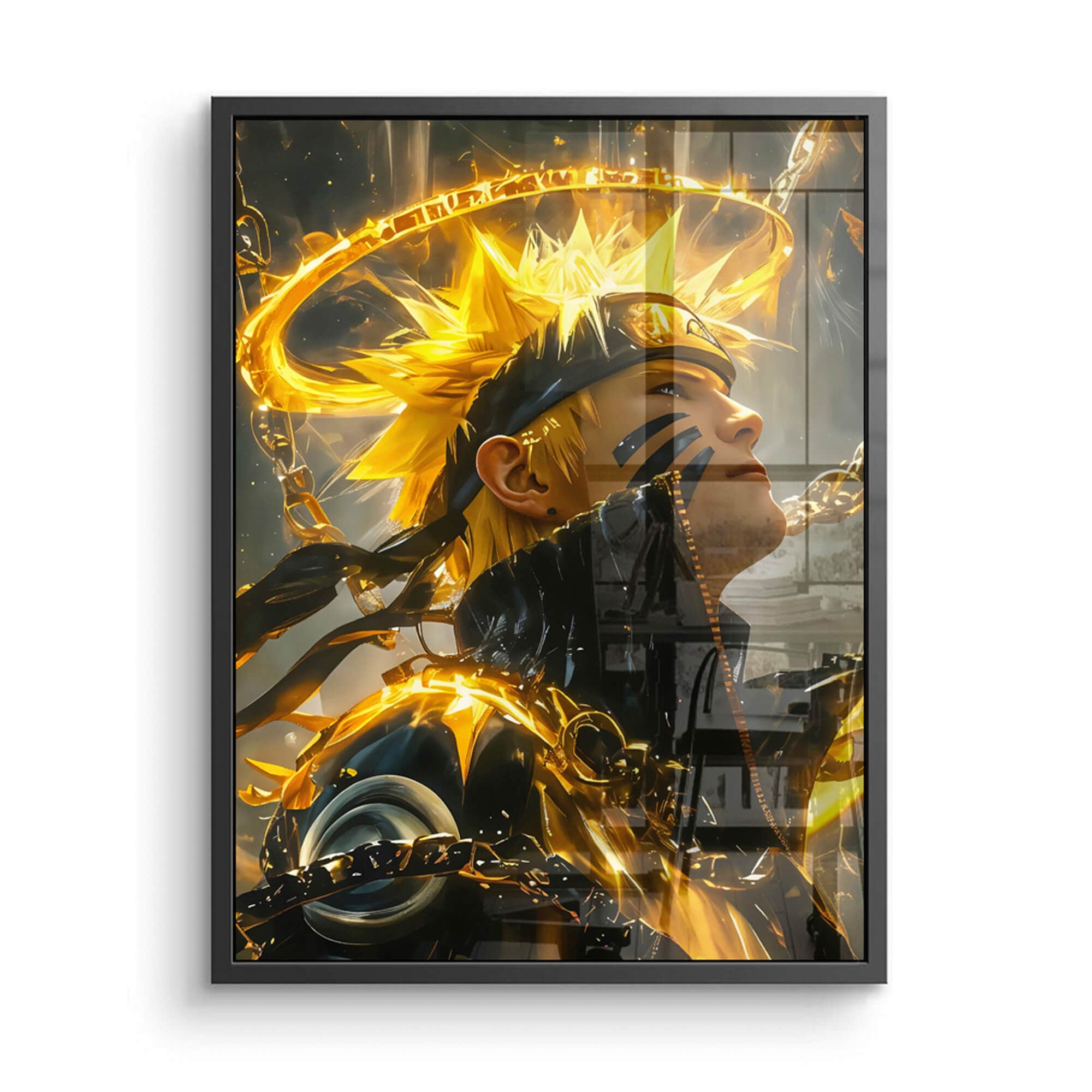 Naruto Uzumaki Canvas Wall Art – A Bold Statement for Anime Fans