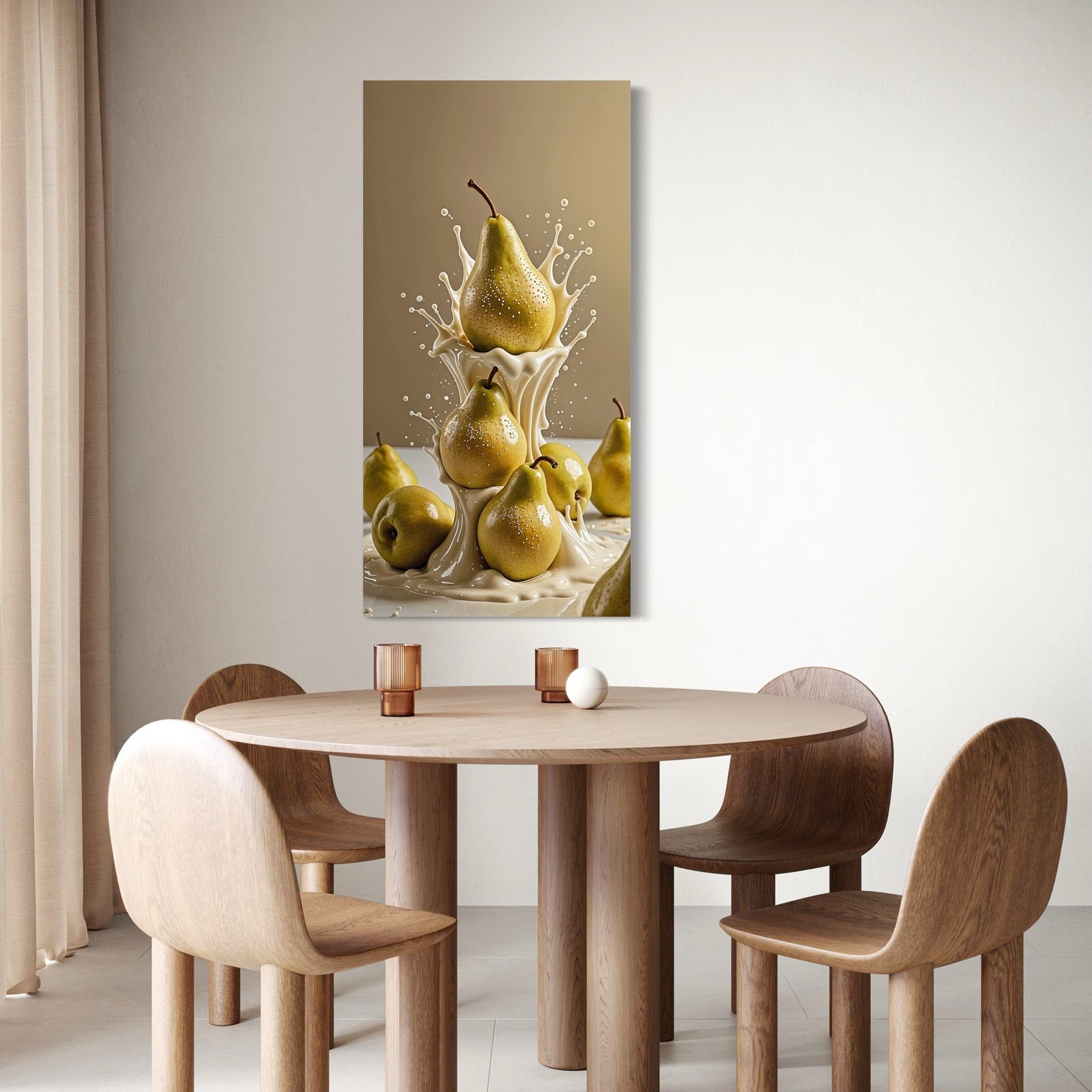 Pear Delight — Kitchen Canvas Wall Art