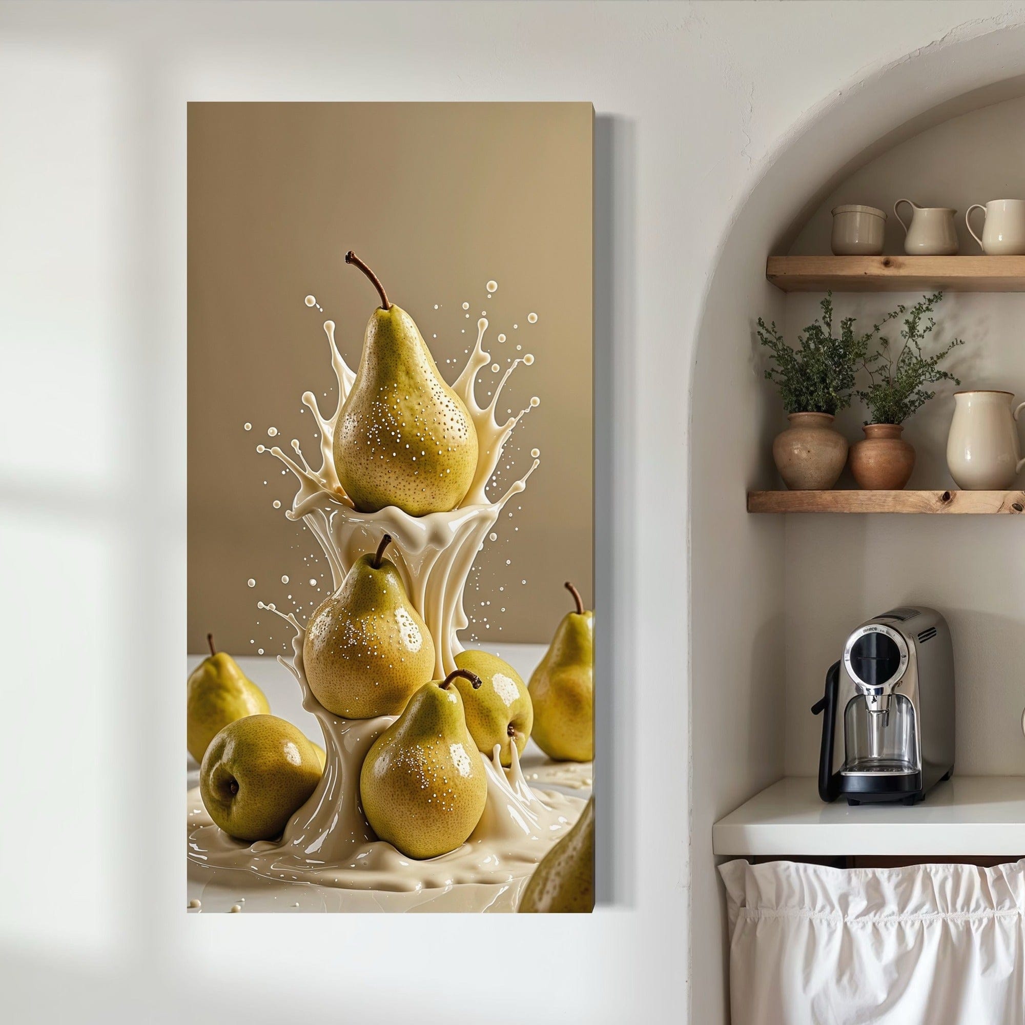 Pear Delight — Kitchen Canvas Wall Art