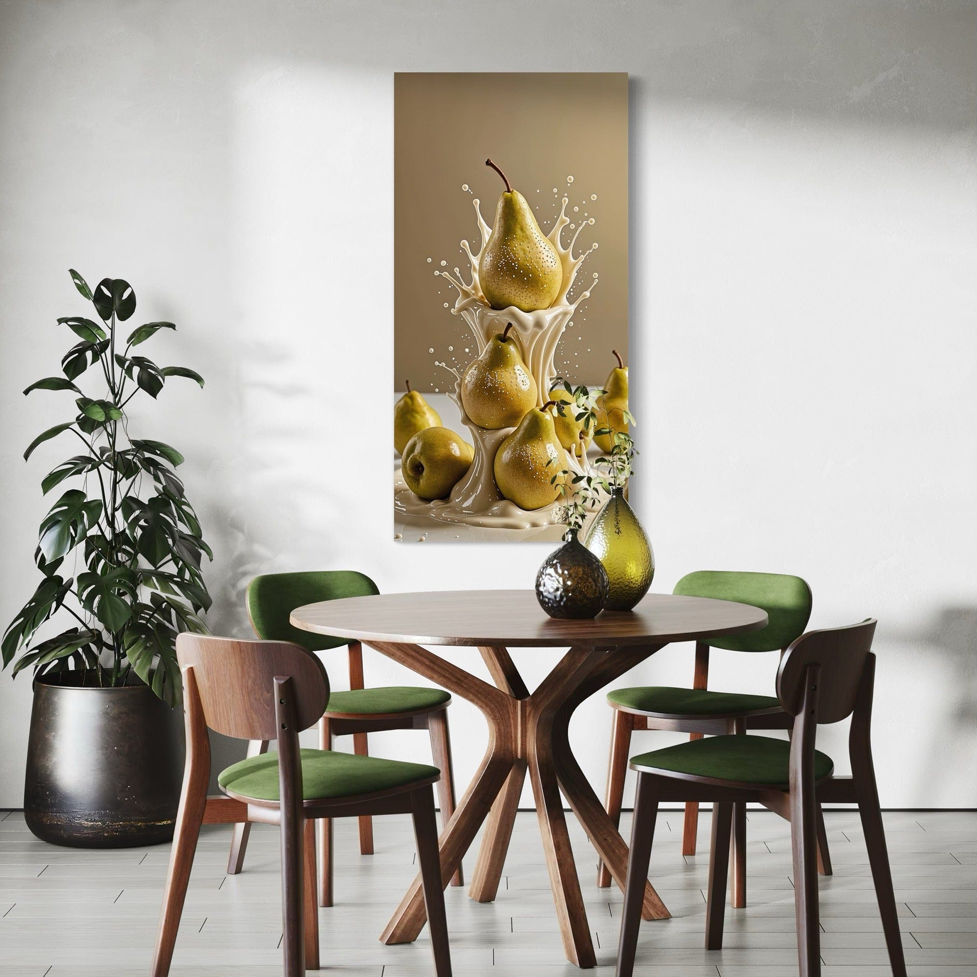 Pear Delight — Kitchen Canvas Wall Art