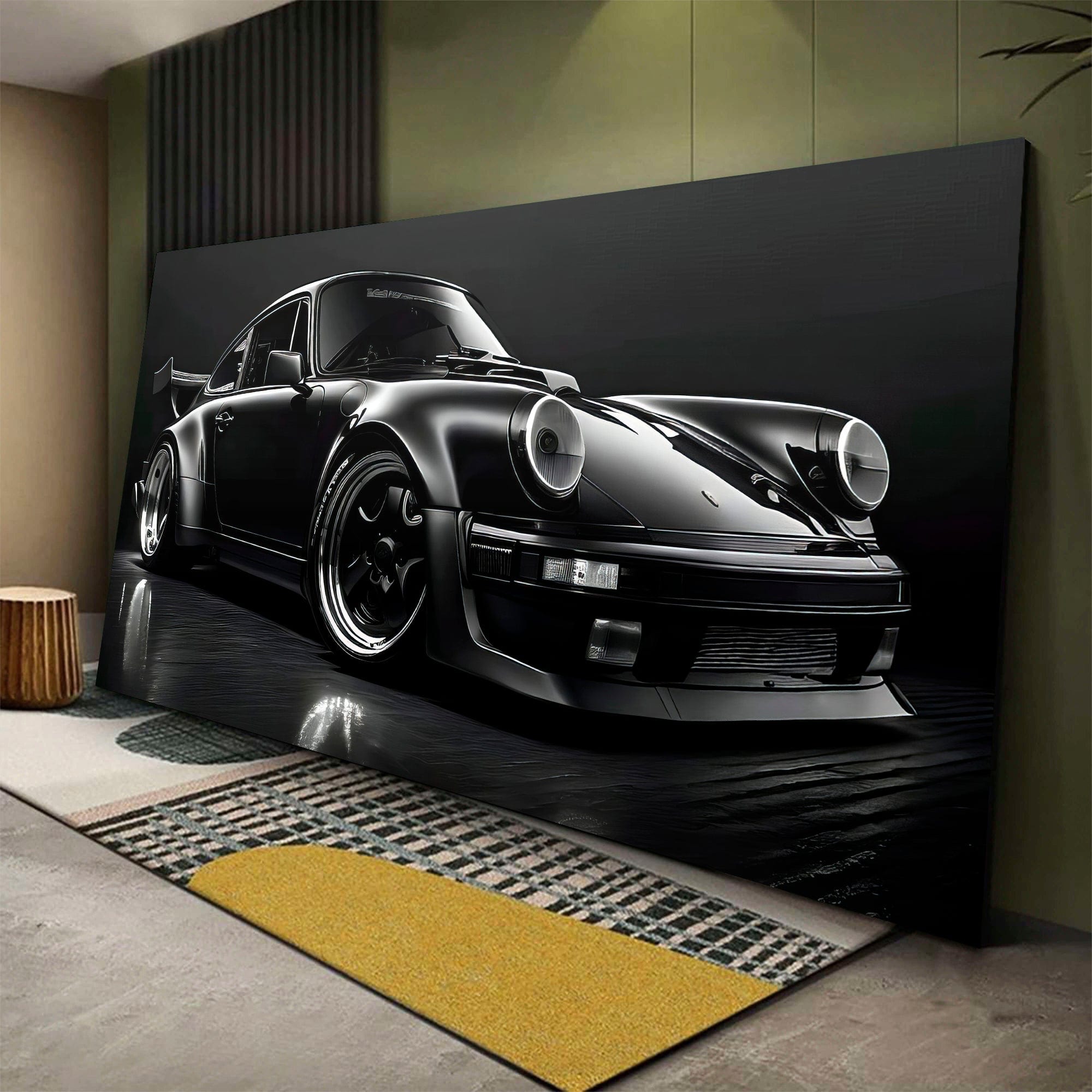 Porsche 911 Midnight Enigma Canvas Print