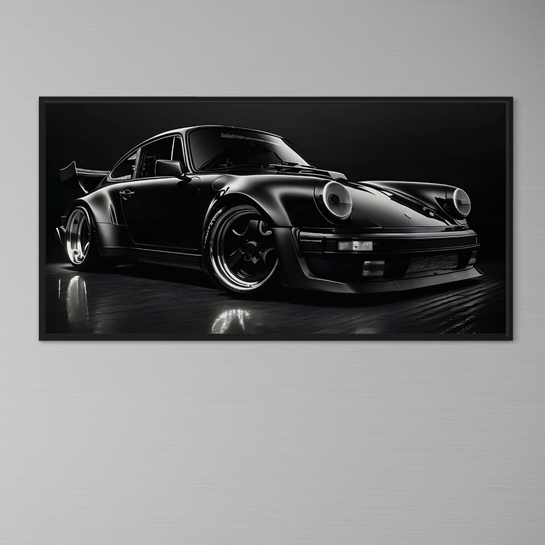 Porsche 911 Midnight Enigma Canvas Print