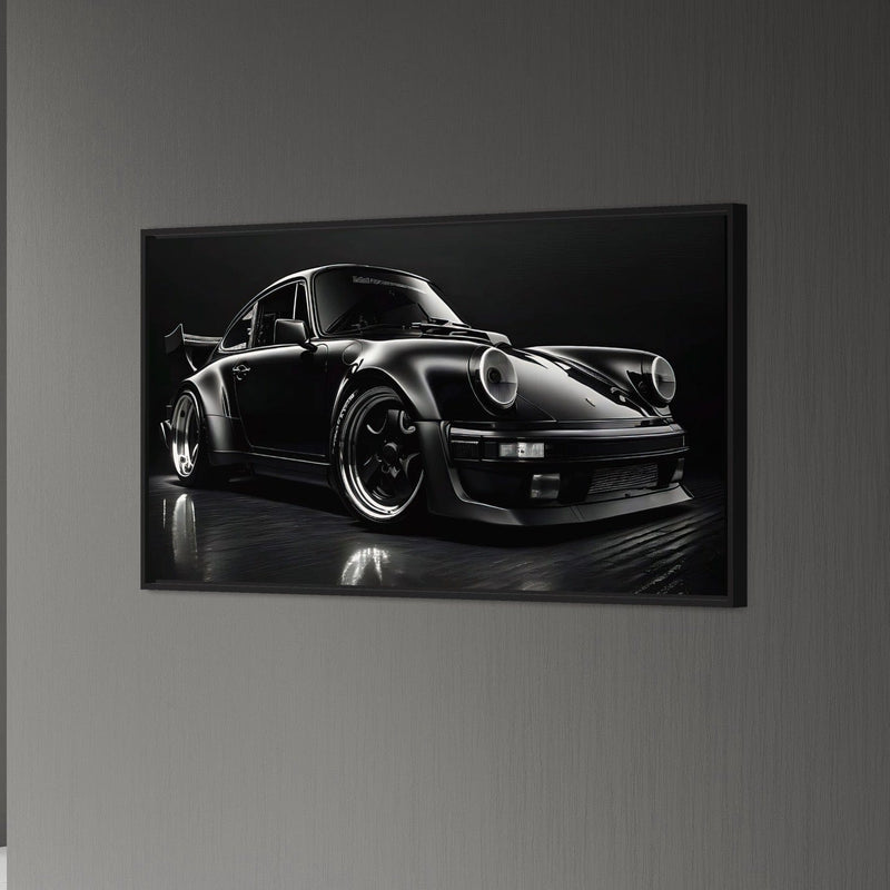 Porsche 911 Midnight Enigma Canvas Print