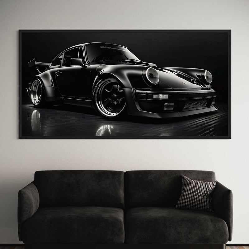 Porsche 911 Midnight Enigma Canvas Print