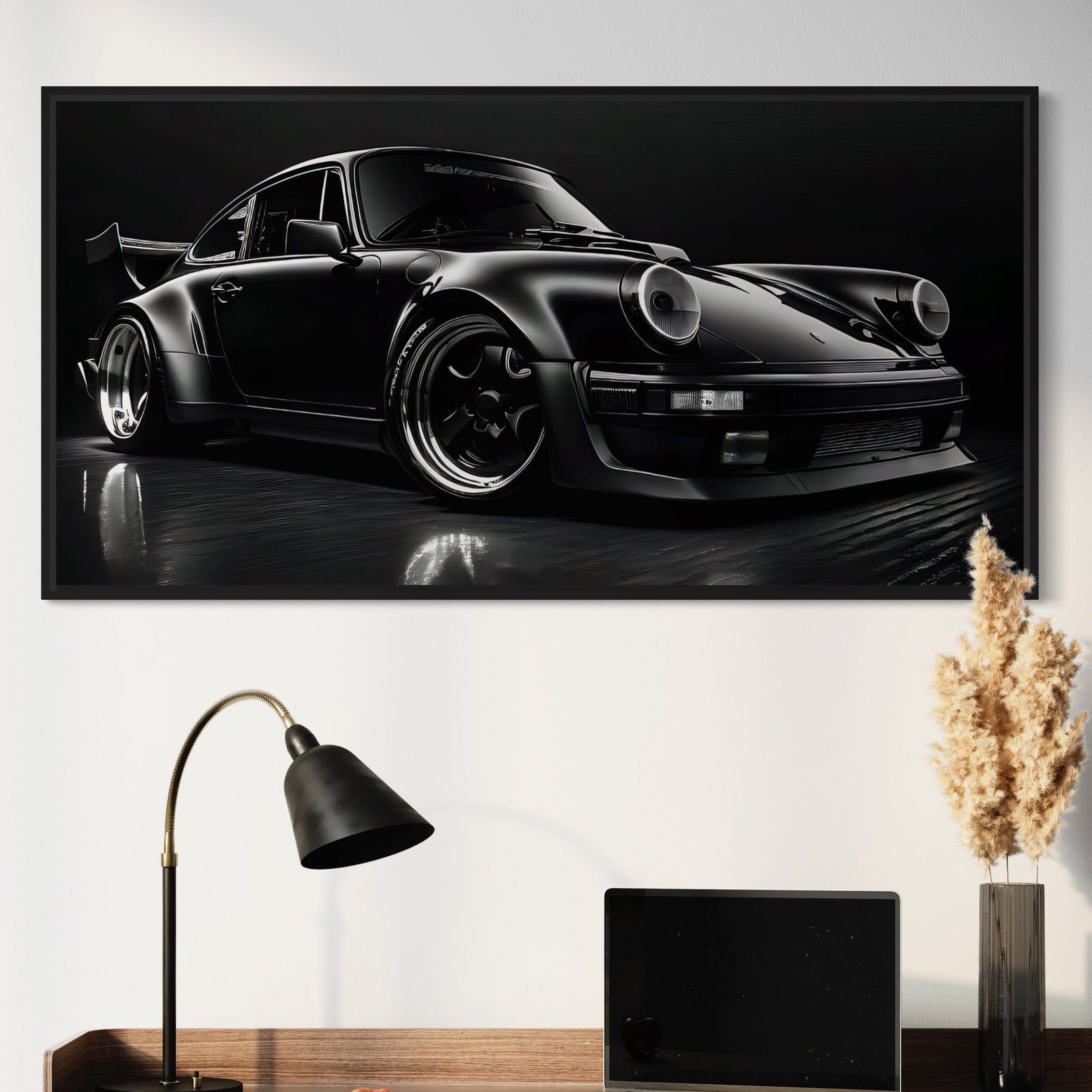 Porsche 911 Midnight Enigma Canvas Print