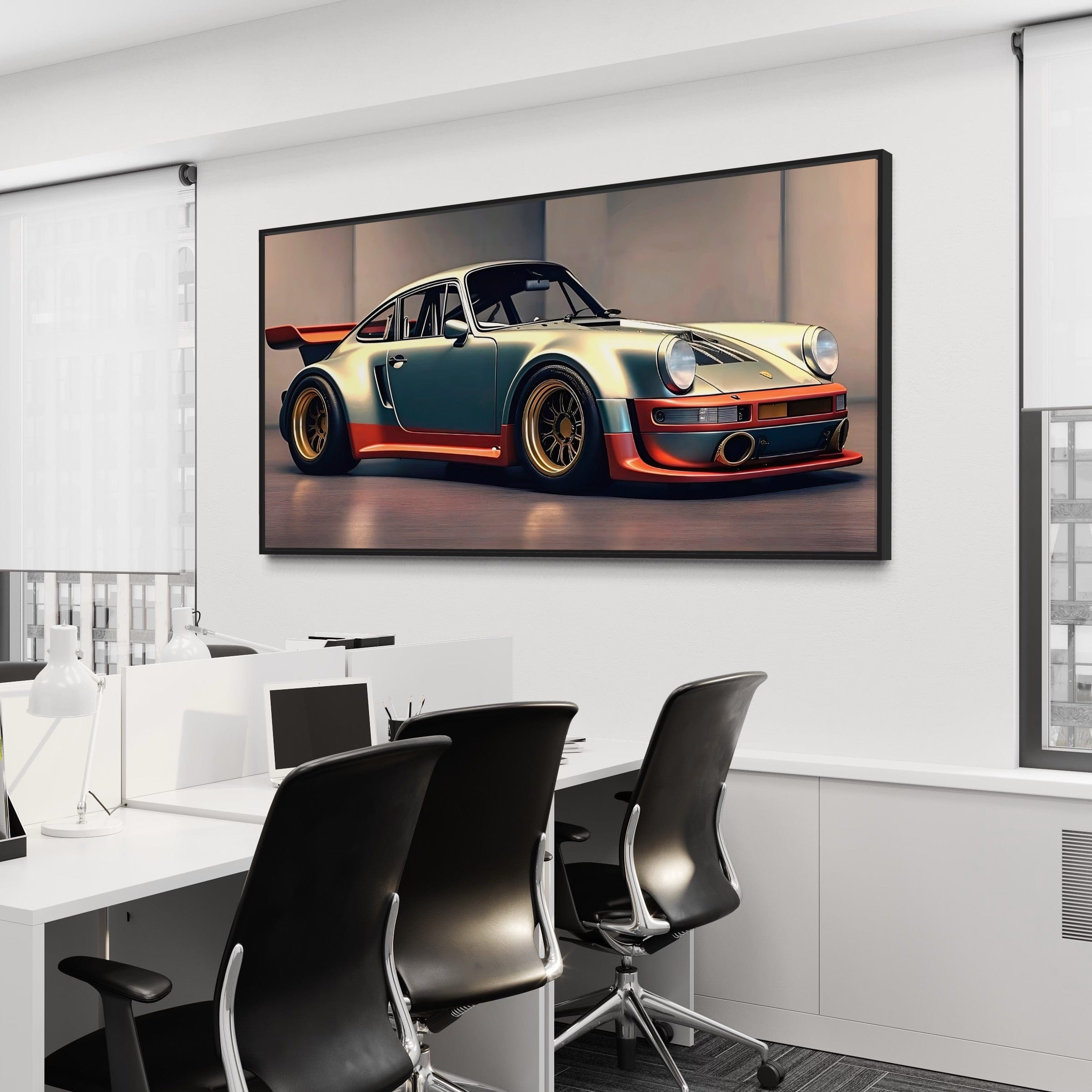 Porsche Metallic Maveric Canvas Print