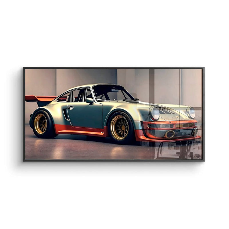 Porsche Metallic Maveric Canvas Print