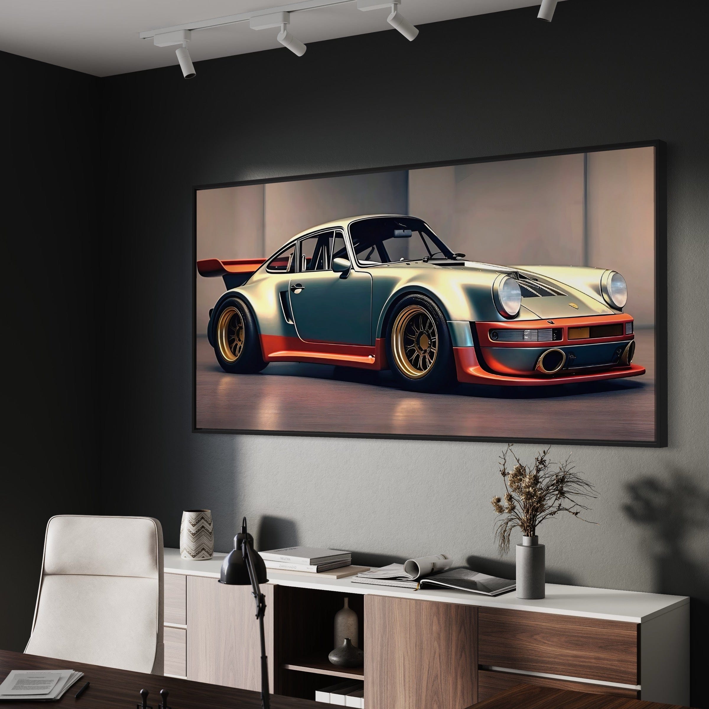 Porsche Metallic Maveric Canvas Print