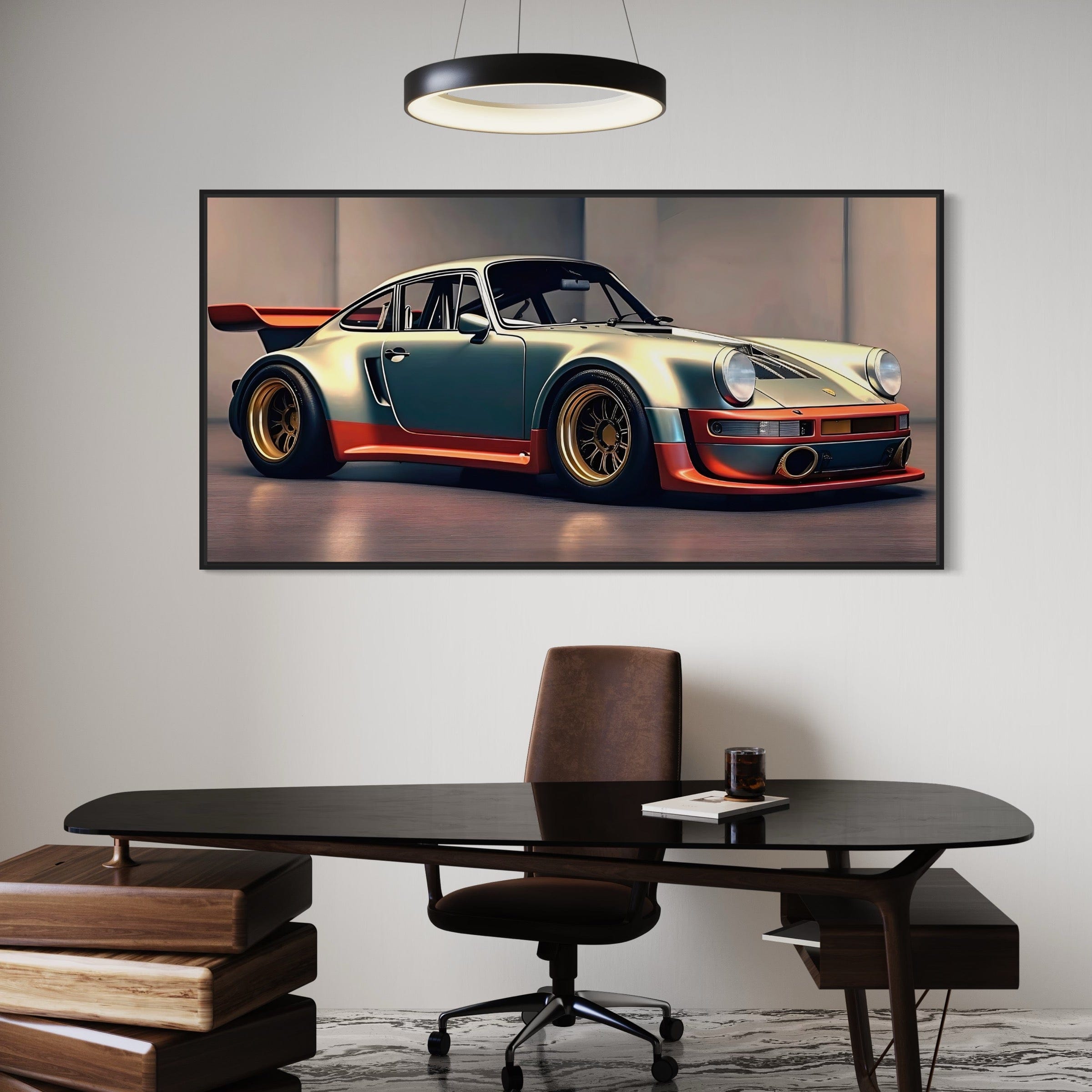 Porsche Metallic Maveric Canvas Print