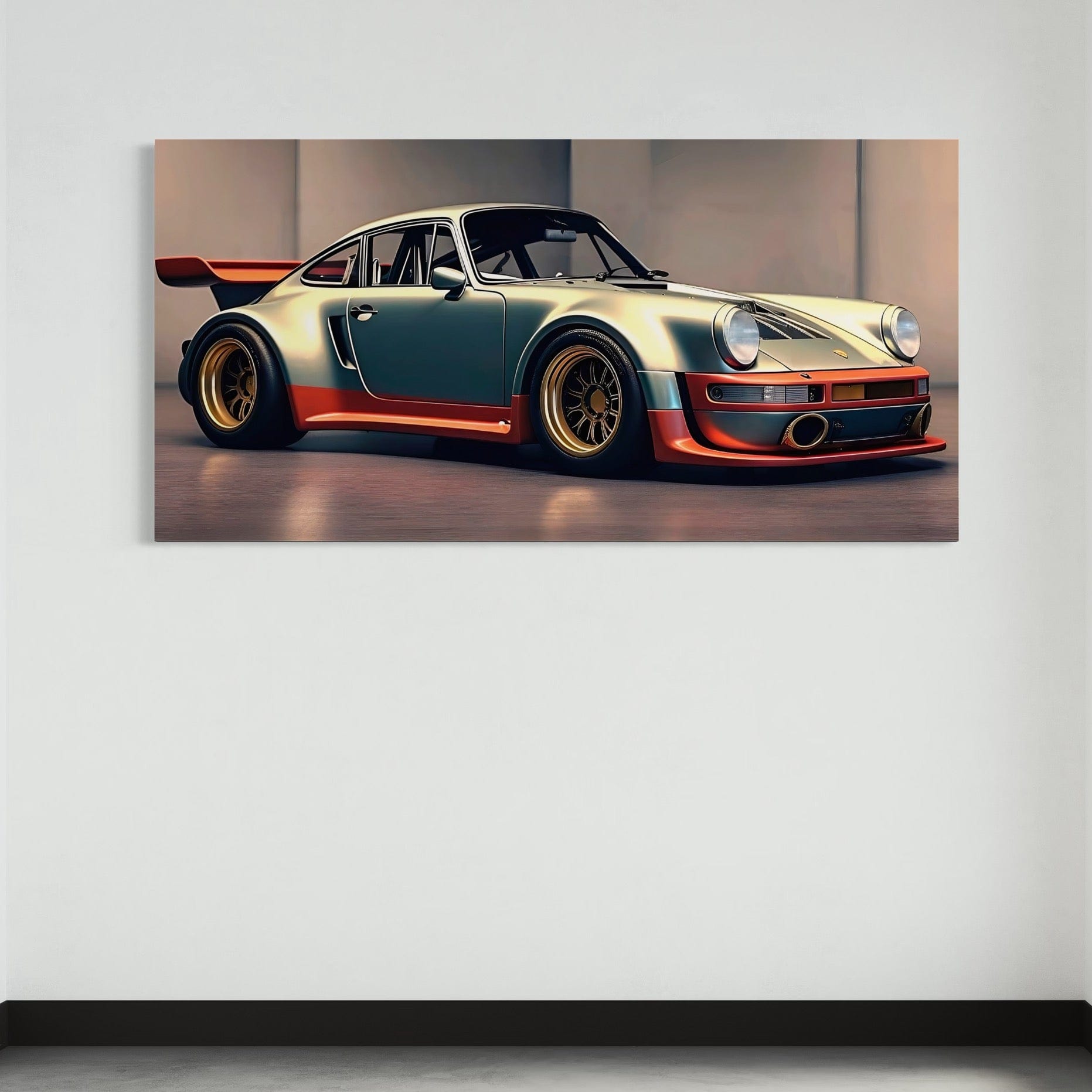 Porsche Metallic Maveric Canvas Print