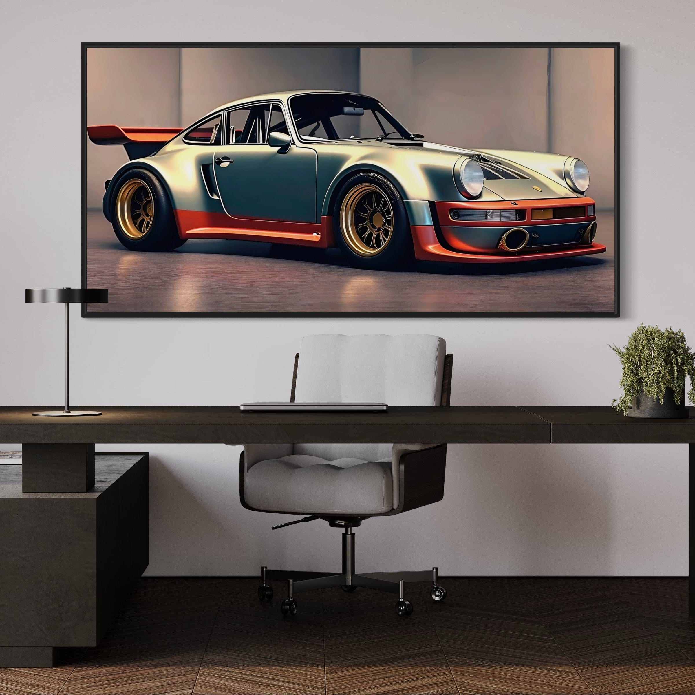 Porsche Metallic Maveric Canvas Print