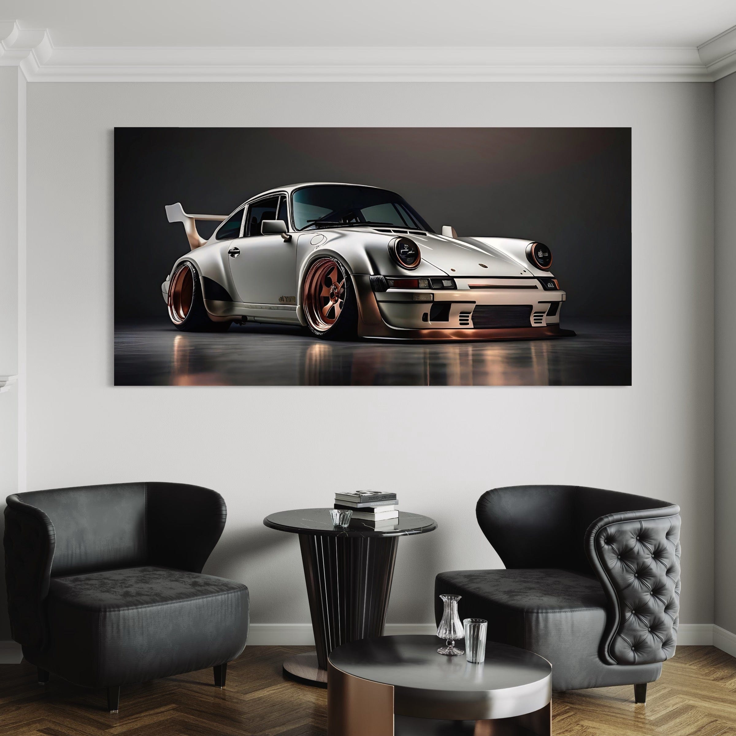 Porsche 911 Platinum Prestige Canvas Print