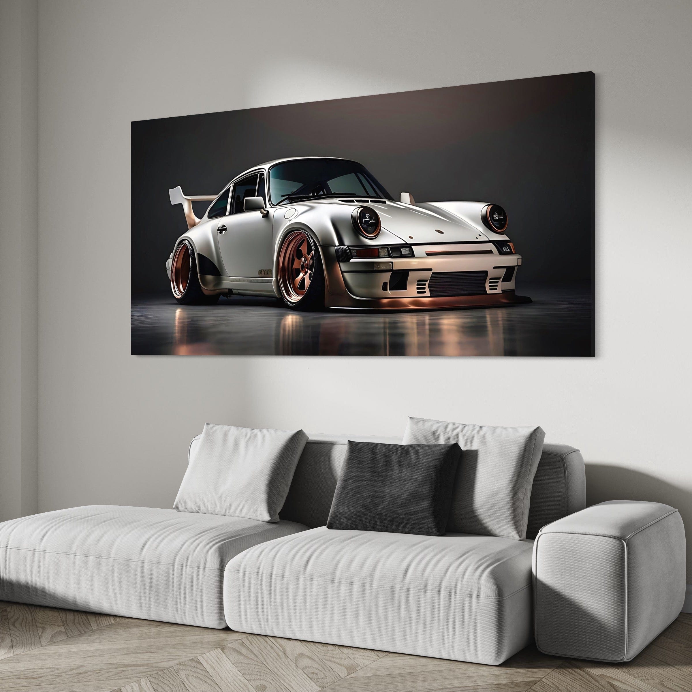 Porsche 911 Platinum Prestige Canvas Print