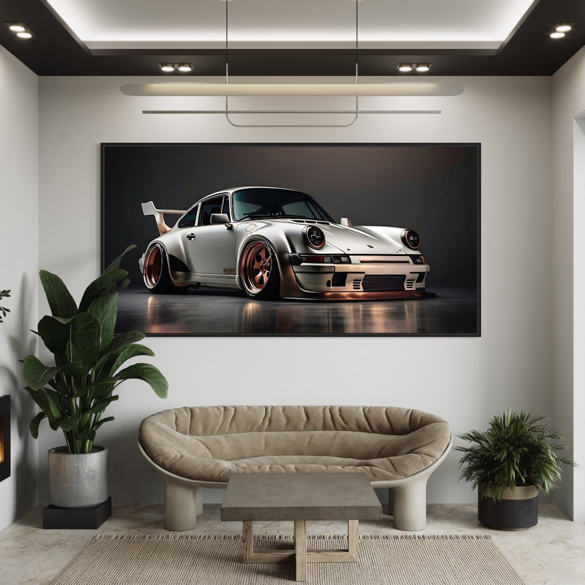 Porsche 911 Platinum Prestige Canvas Print