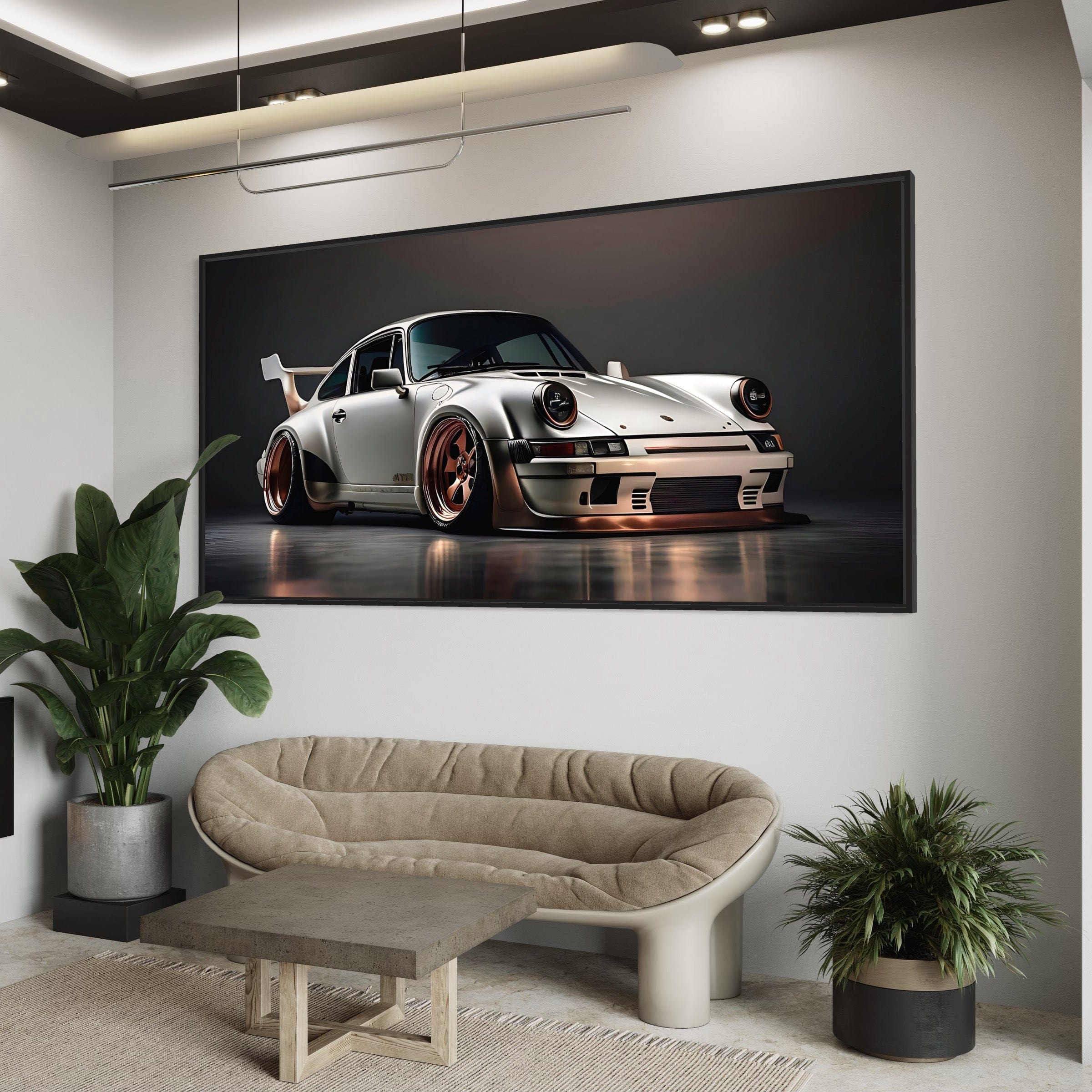 Porsche 911 Platinum Prestige Canvas Print