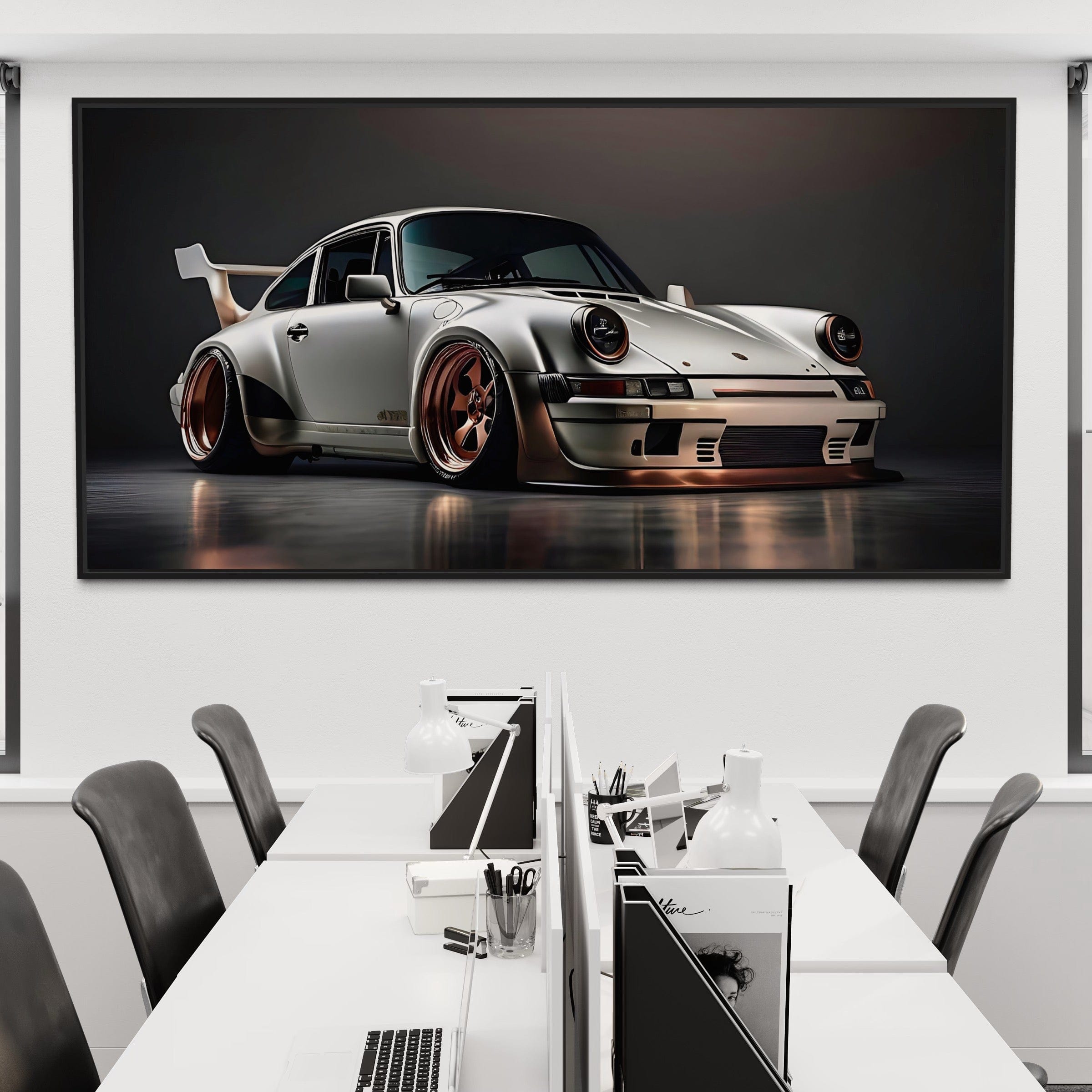 Porsche 911 Platinum Prestige Canvas Print