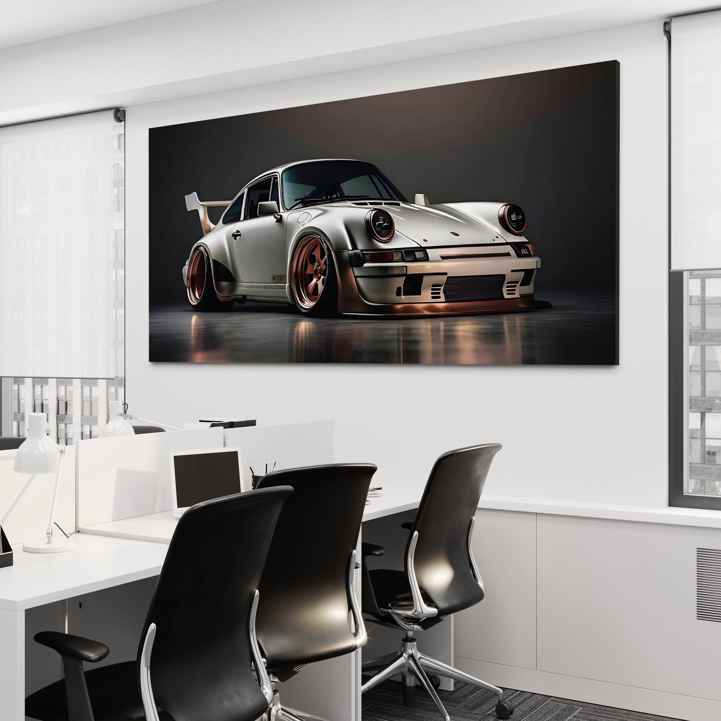 Porsche 911 Platinum Prestige Canvas Print