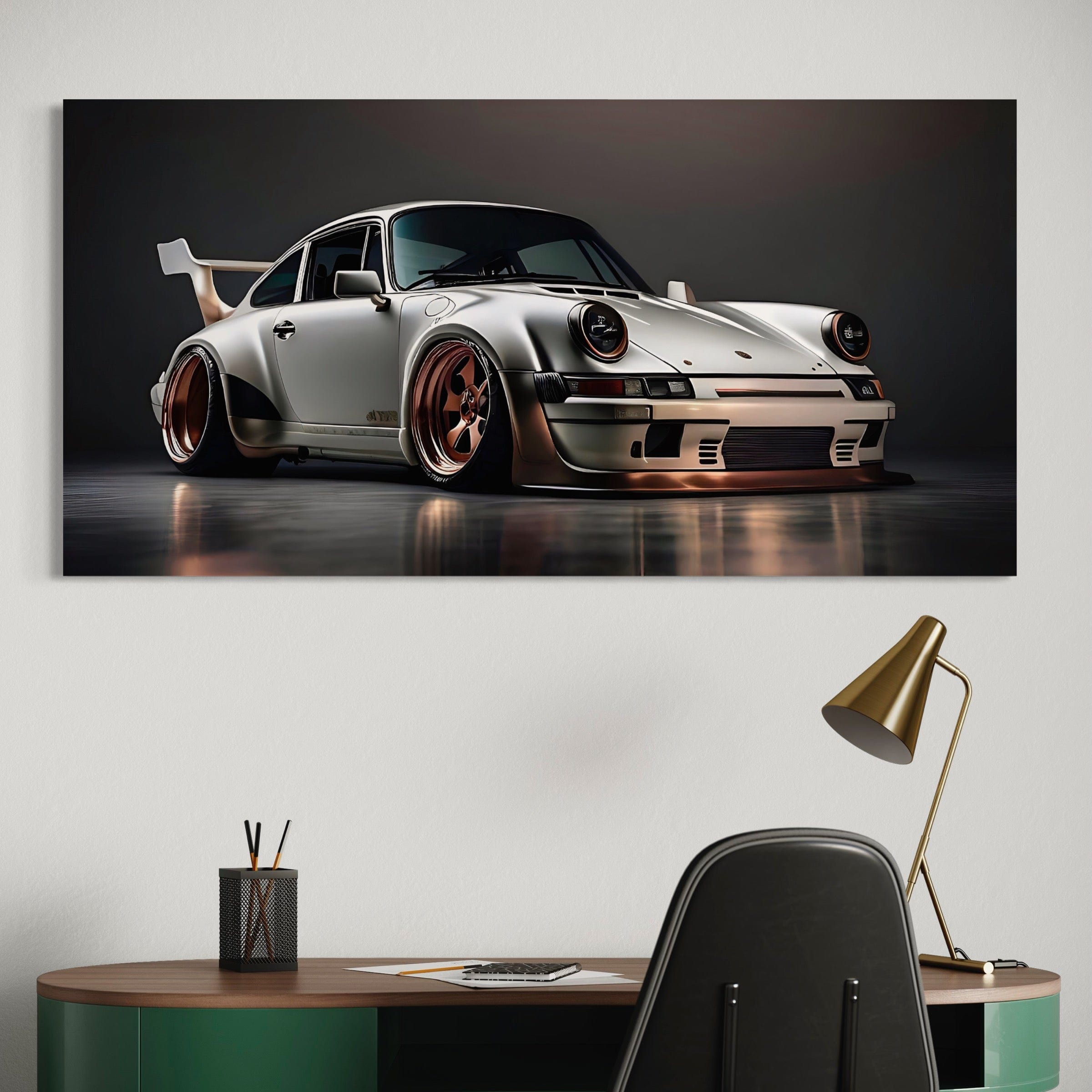 Porsche 911 Platinum Prestige Canvas Print