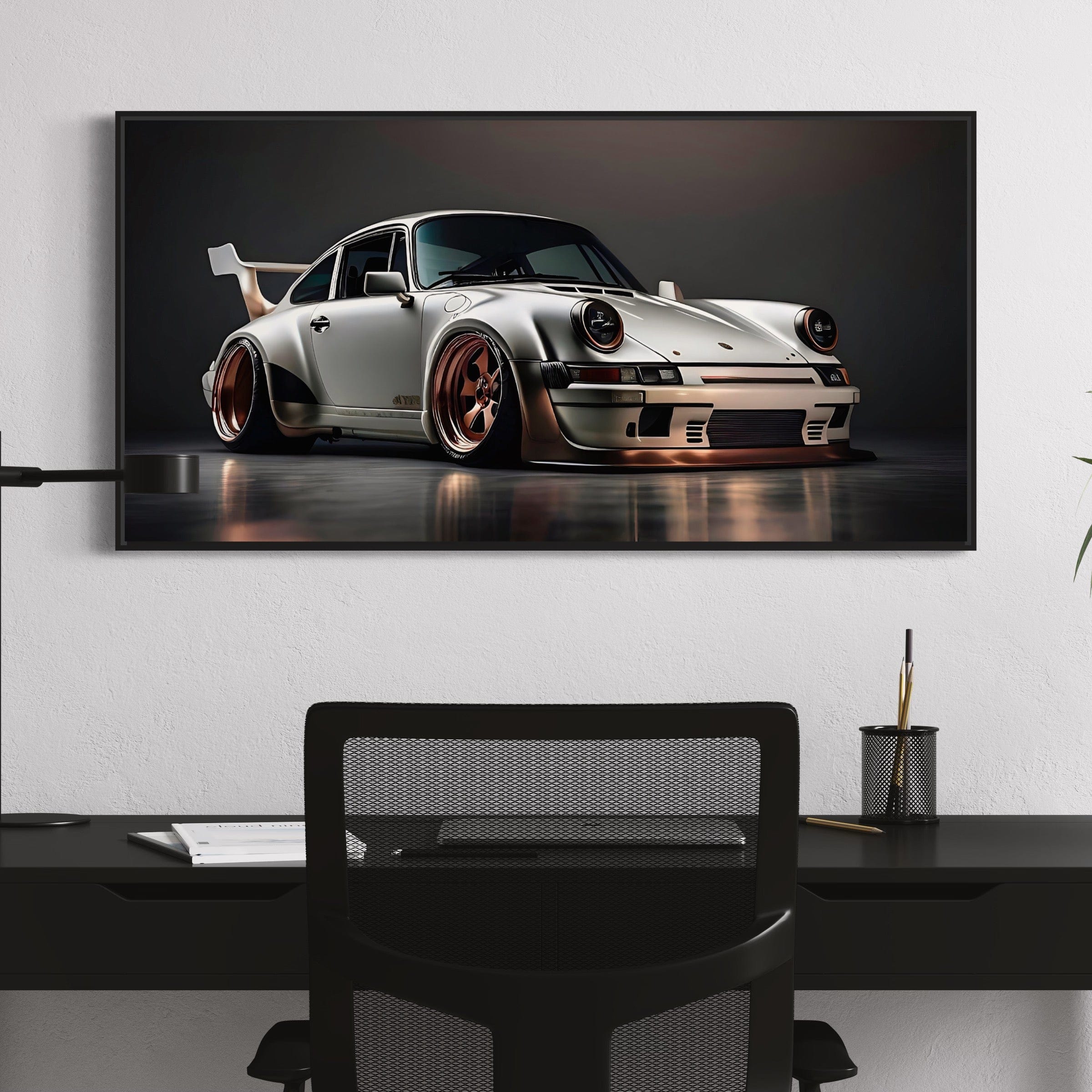 Porsche 911 Platinum Prestige Canvas Print