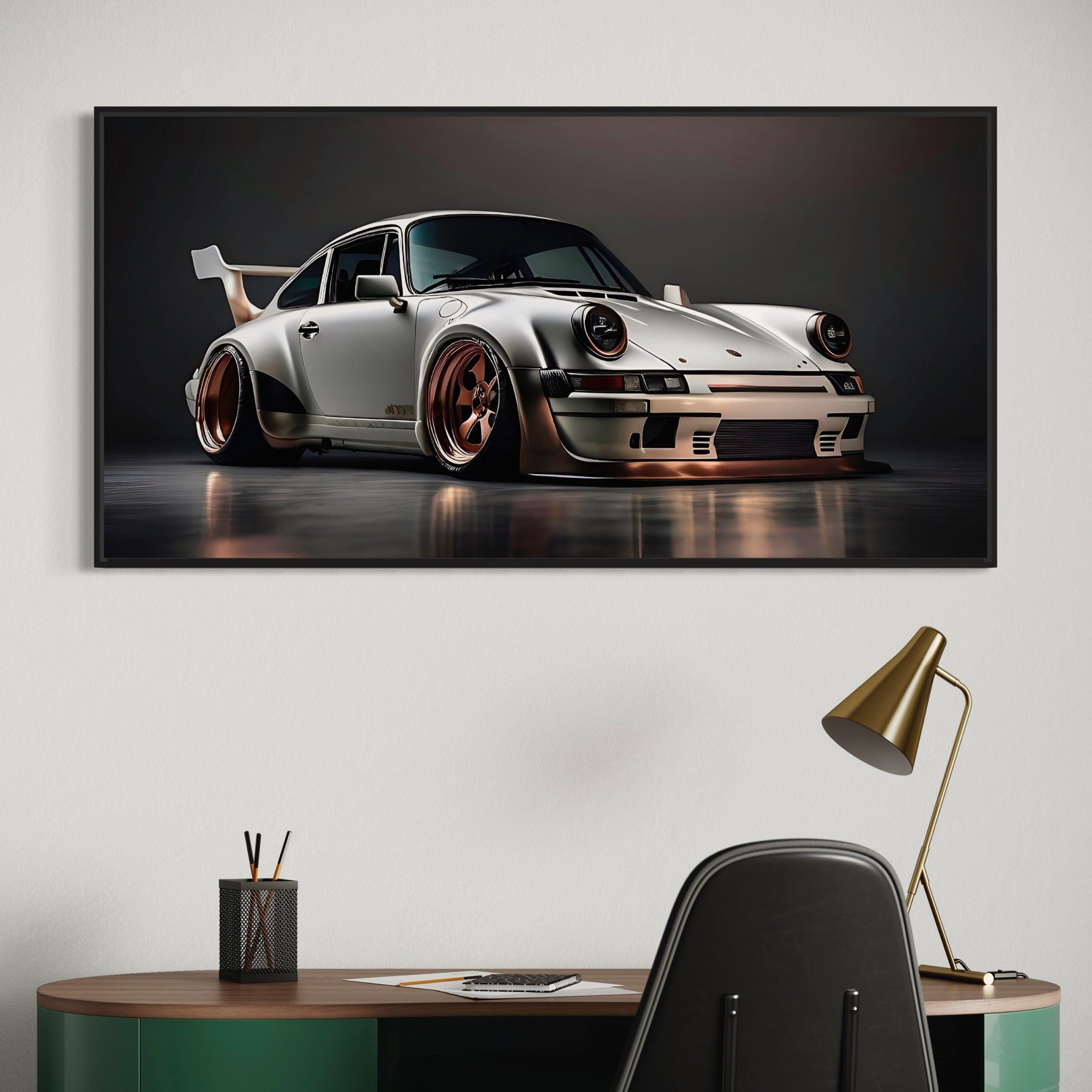 Porsche 911 Platinum Prestige Canvas Print