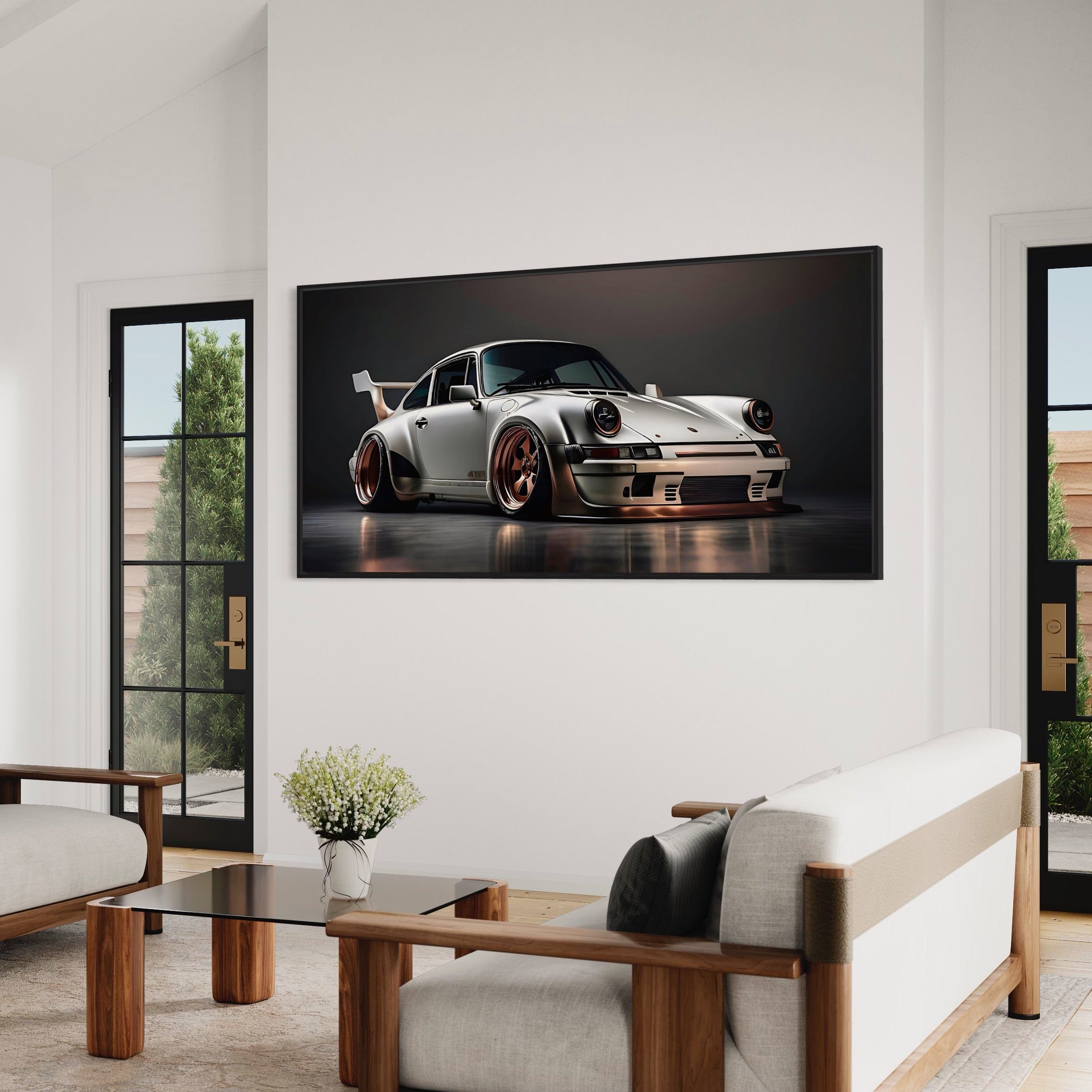 Porsche 911 Platinum Prestige Canvas Print